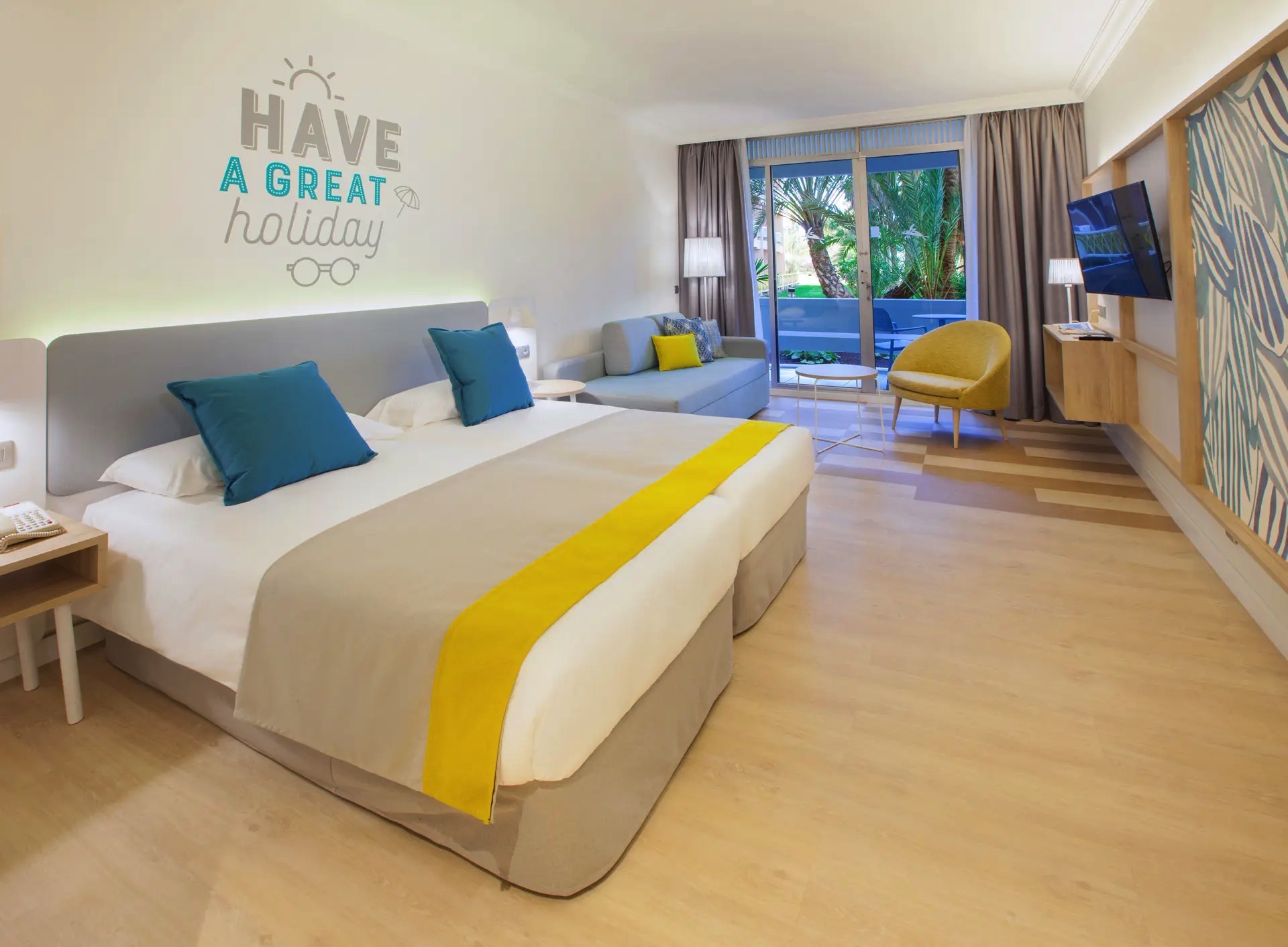 bett doppelzimmer standard hotel abora buenaventura