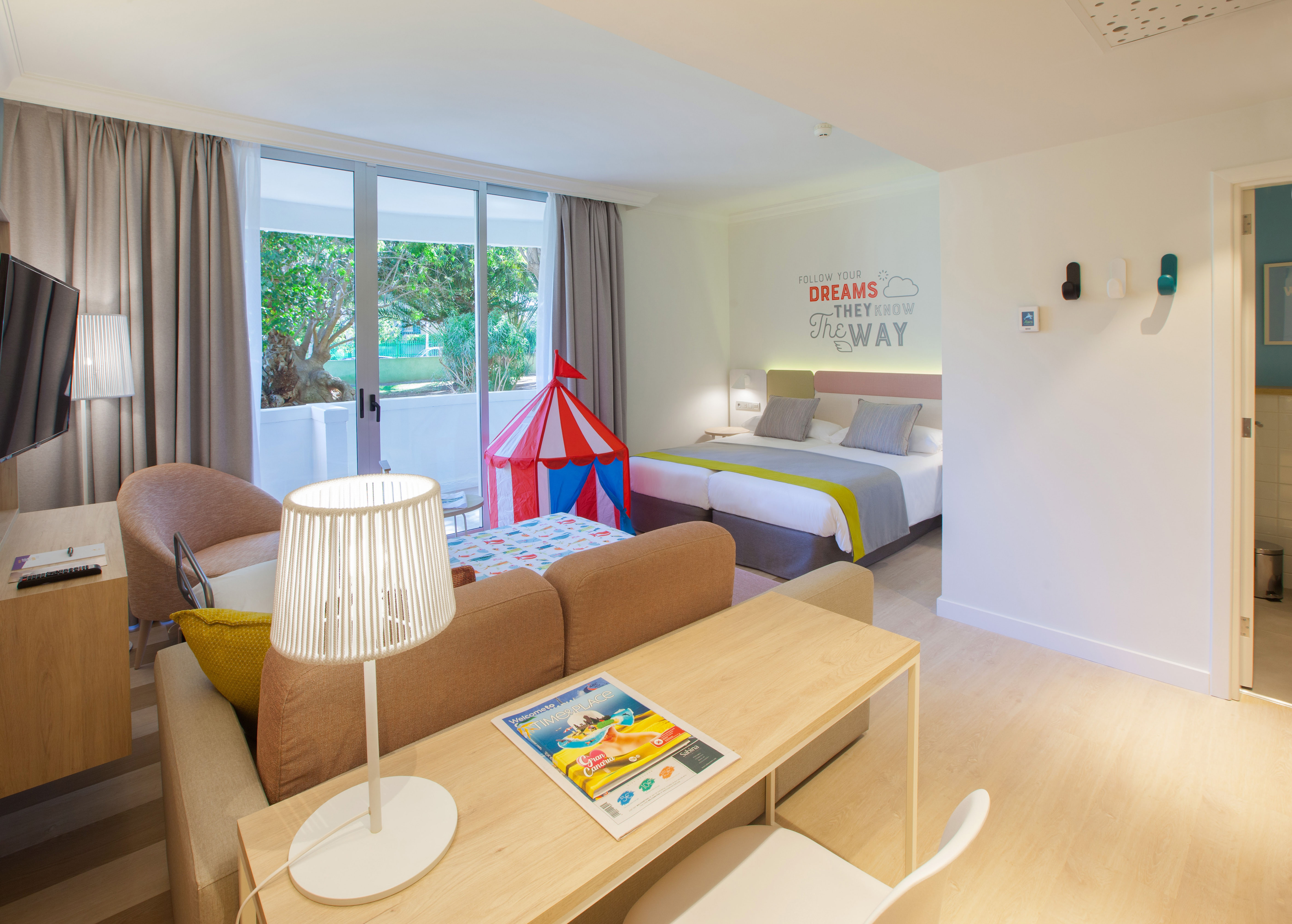 habitación doble familiar hotel abora buenaventura