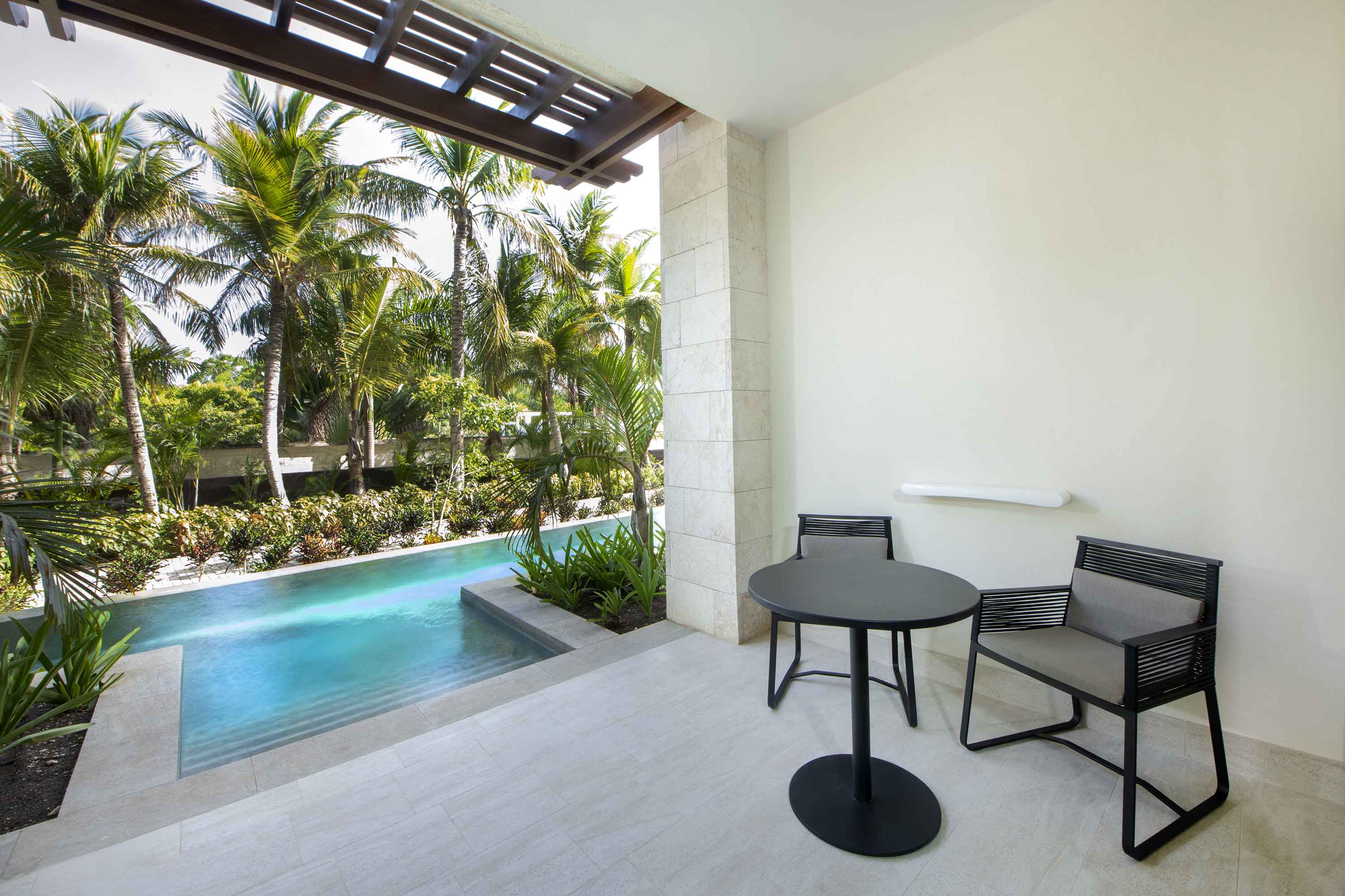 terrasse unique king swim up junior suite resort lopesan costa bavaro