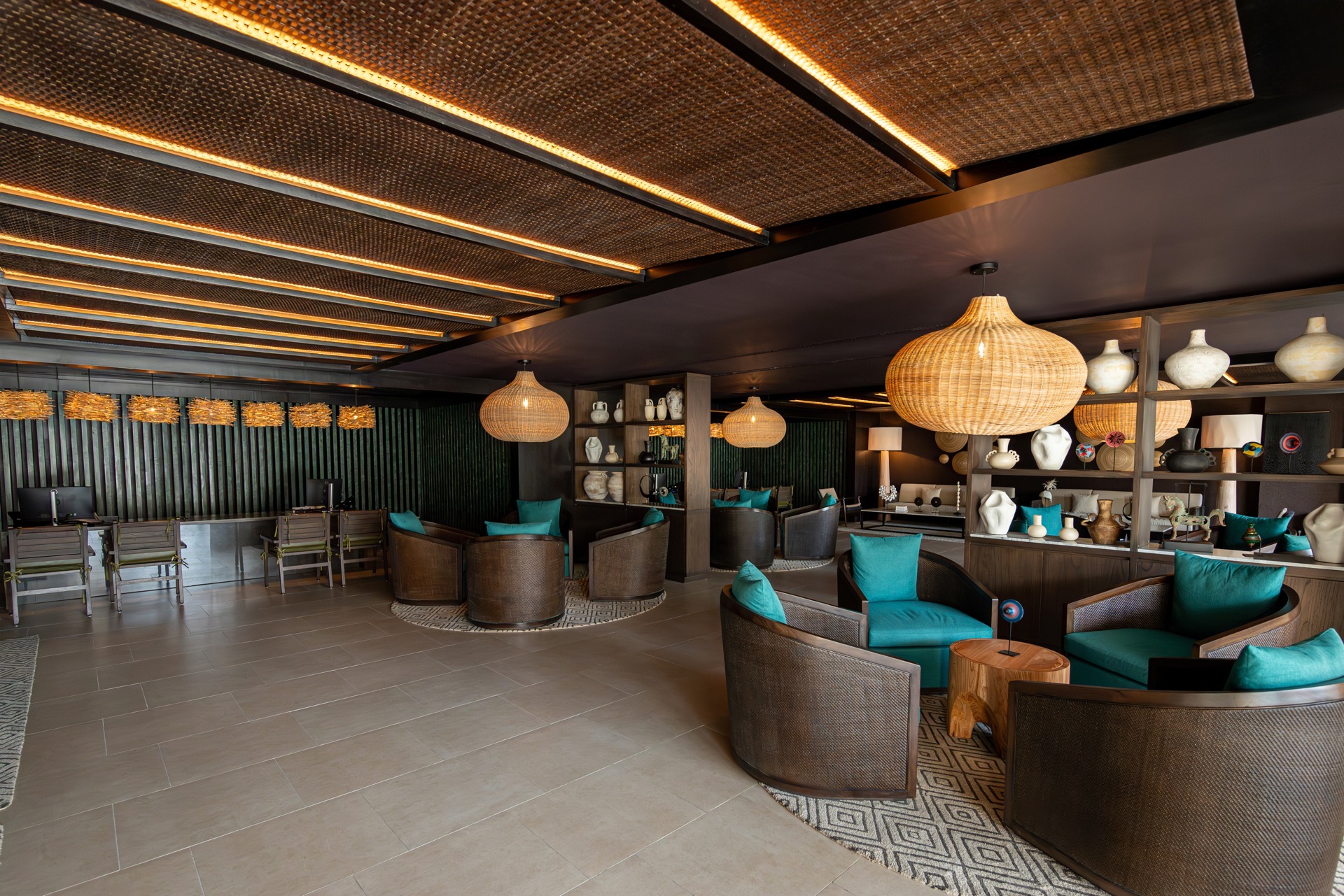 reception area lopesan costa bavaro photos