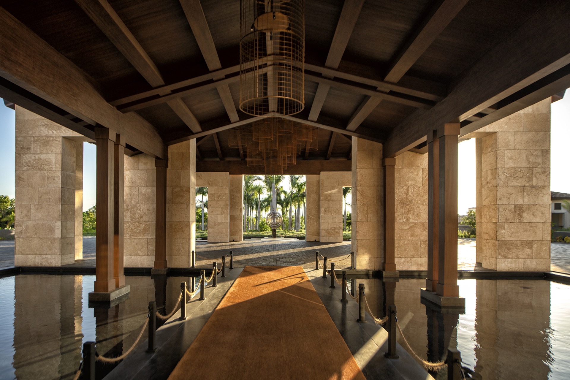 entrada hotel bavaro resort republica dominicana