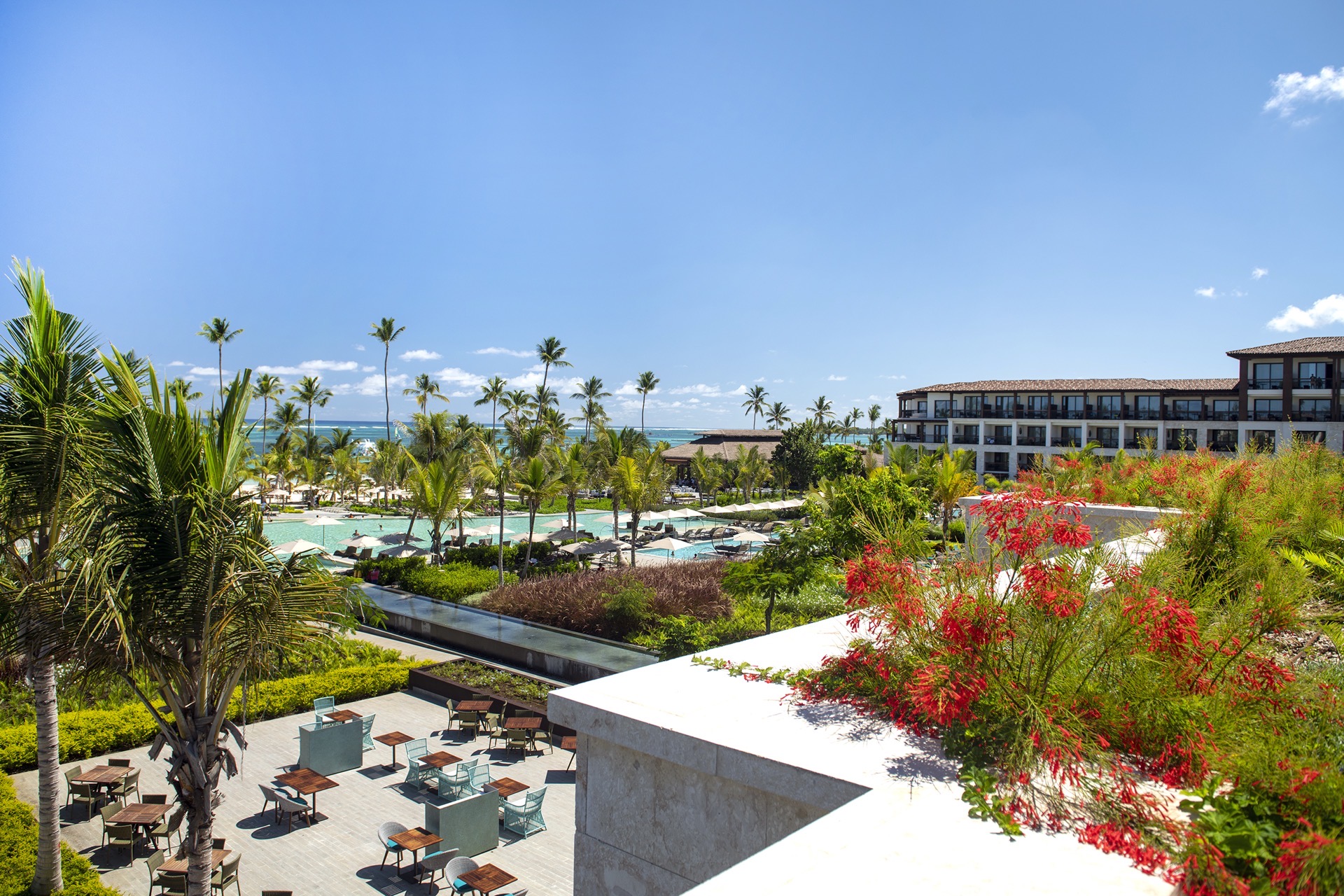 lopesan costa bavaro garden area photos