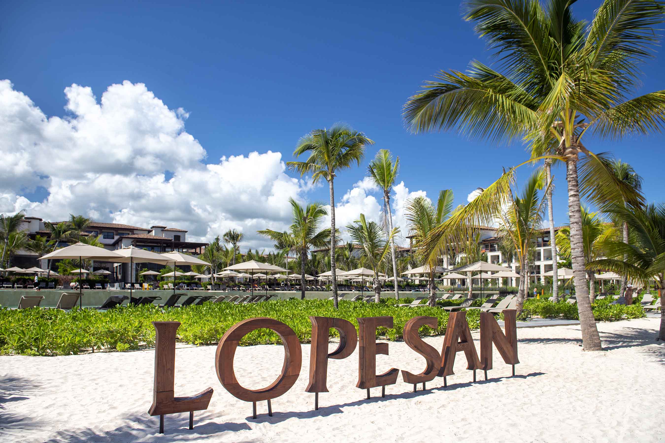 außenbereich hotel punta cana dominikanische republik