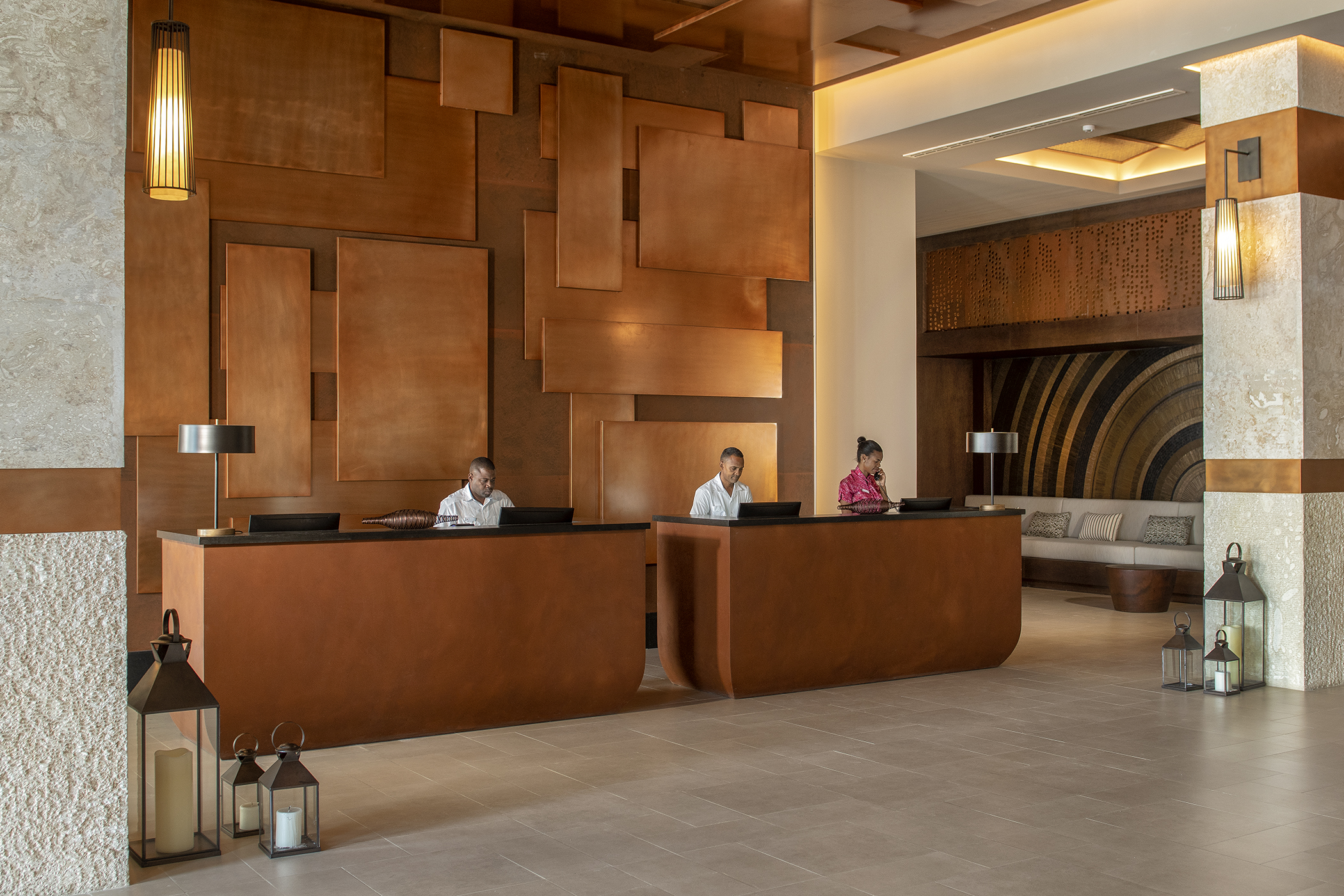 lopesan costa bavaro reception photos