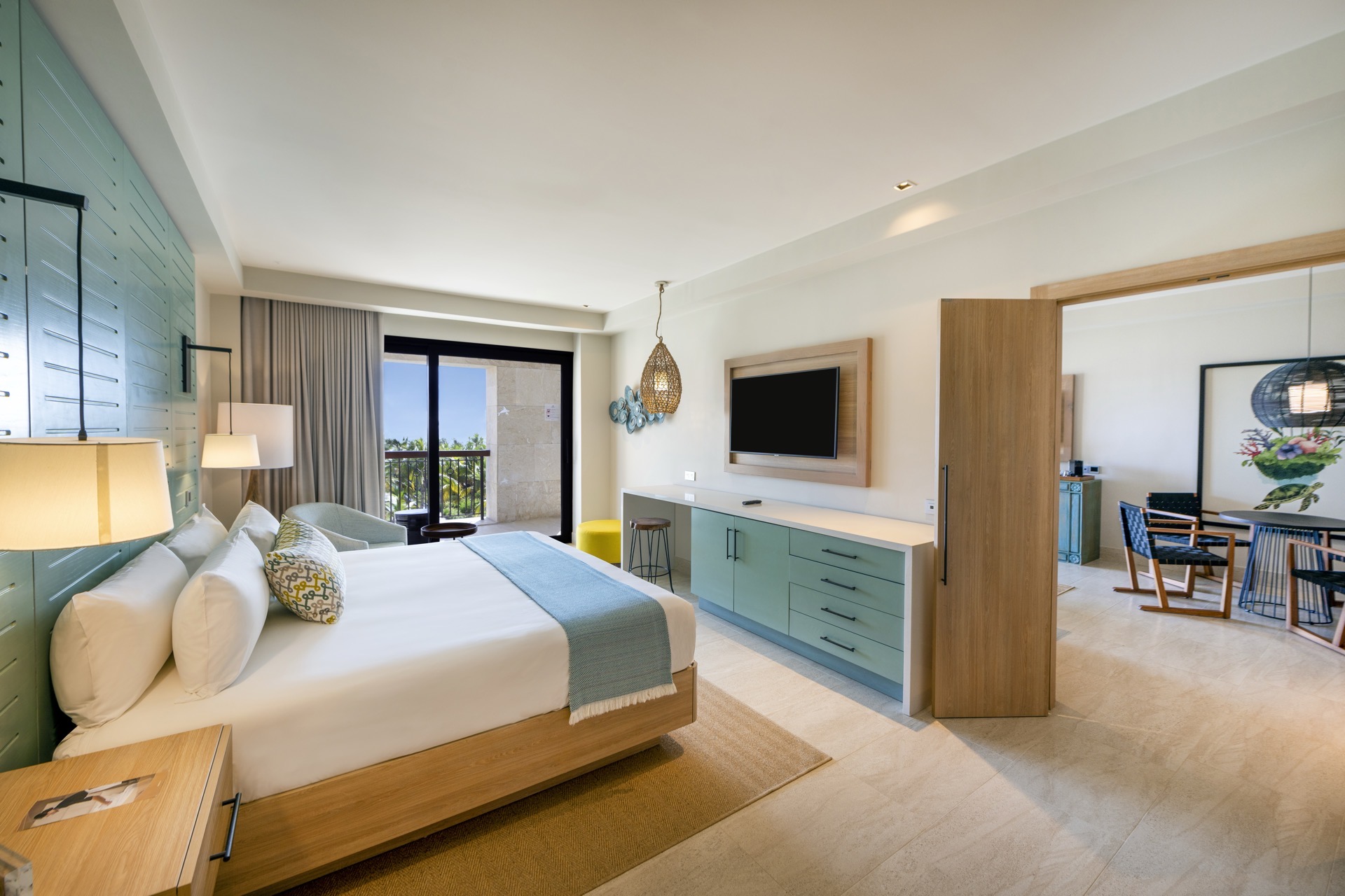 unique suite ocean view one bedroom lopesan costa bavaro resort, spa & casino