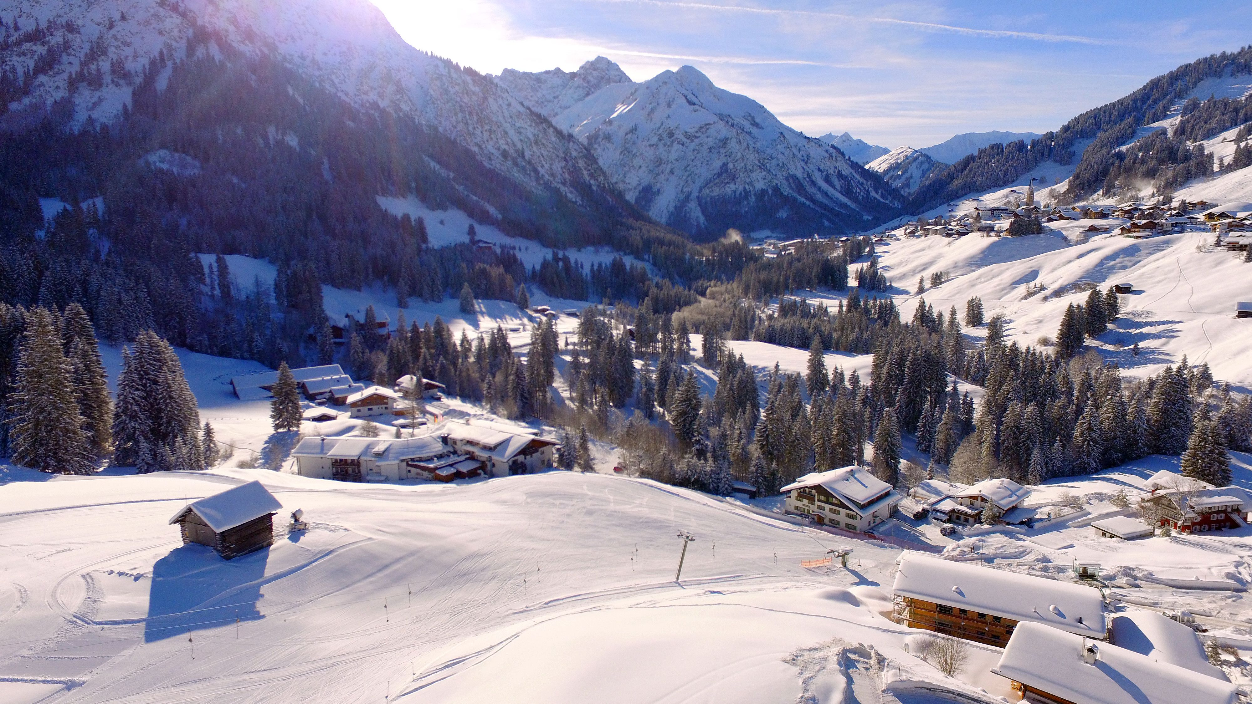imágenes y fotos ifa alpenhof wildental hotel exterior nieve