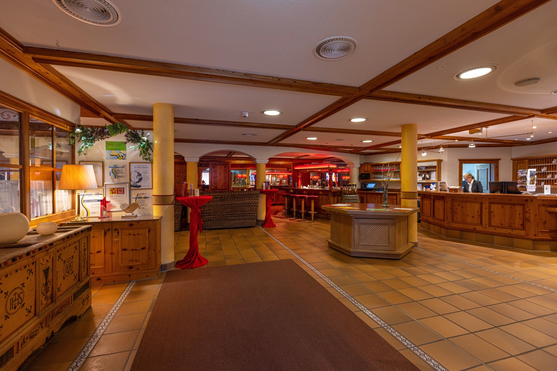 Fotos recepción IFA Alpenrose Hotel