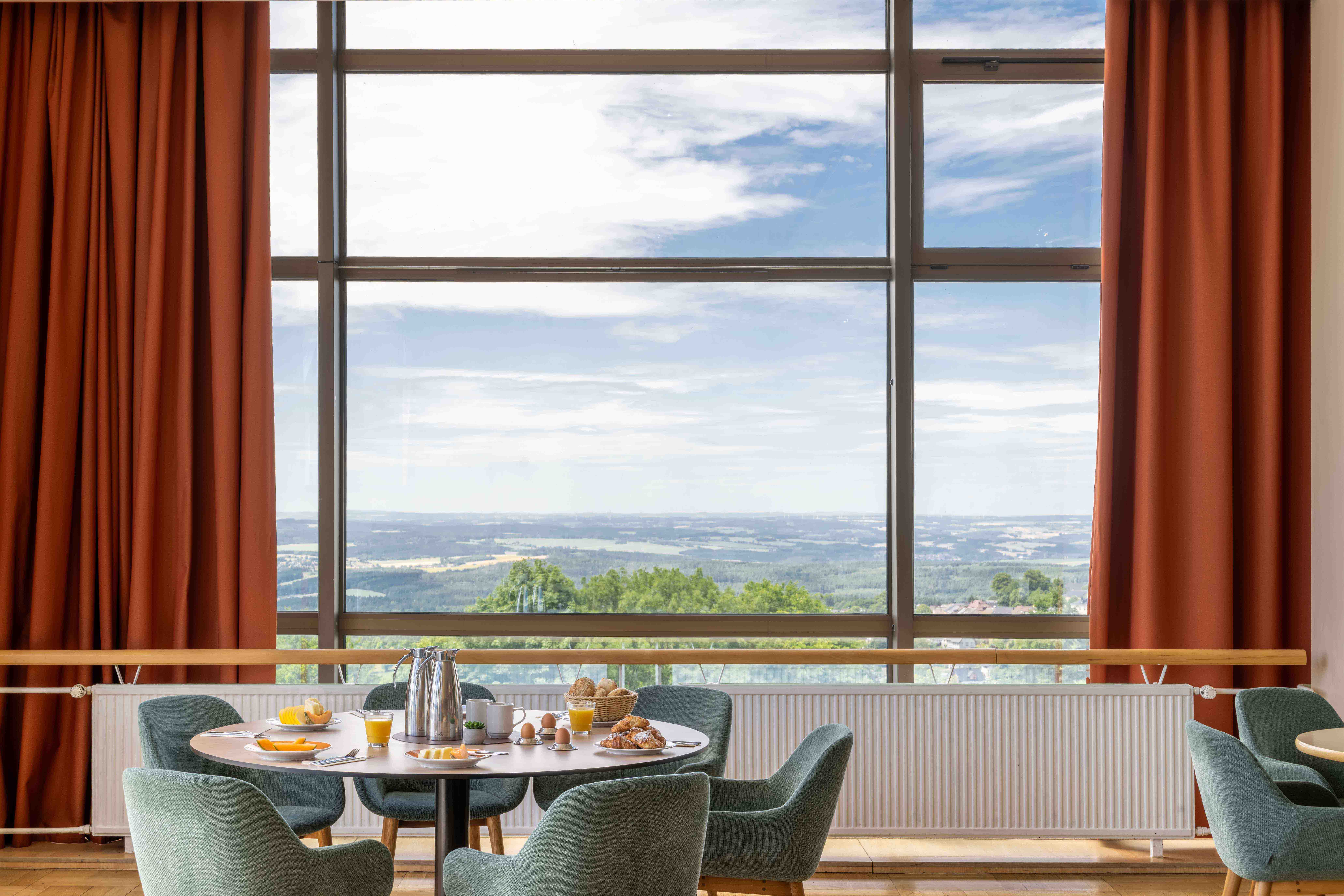 gastronomía vogtlandblick ifa schoneck hotel & ferienpark