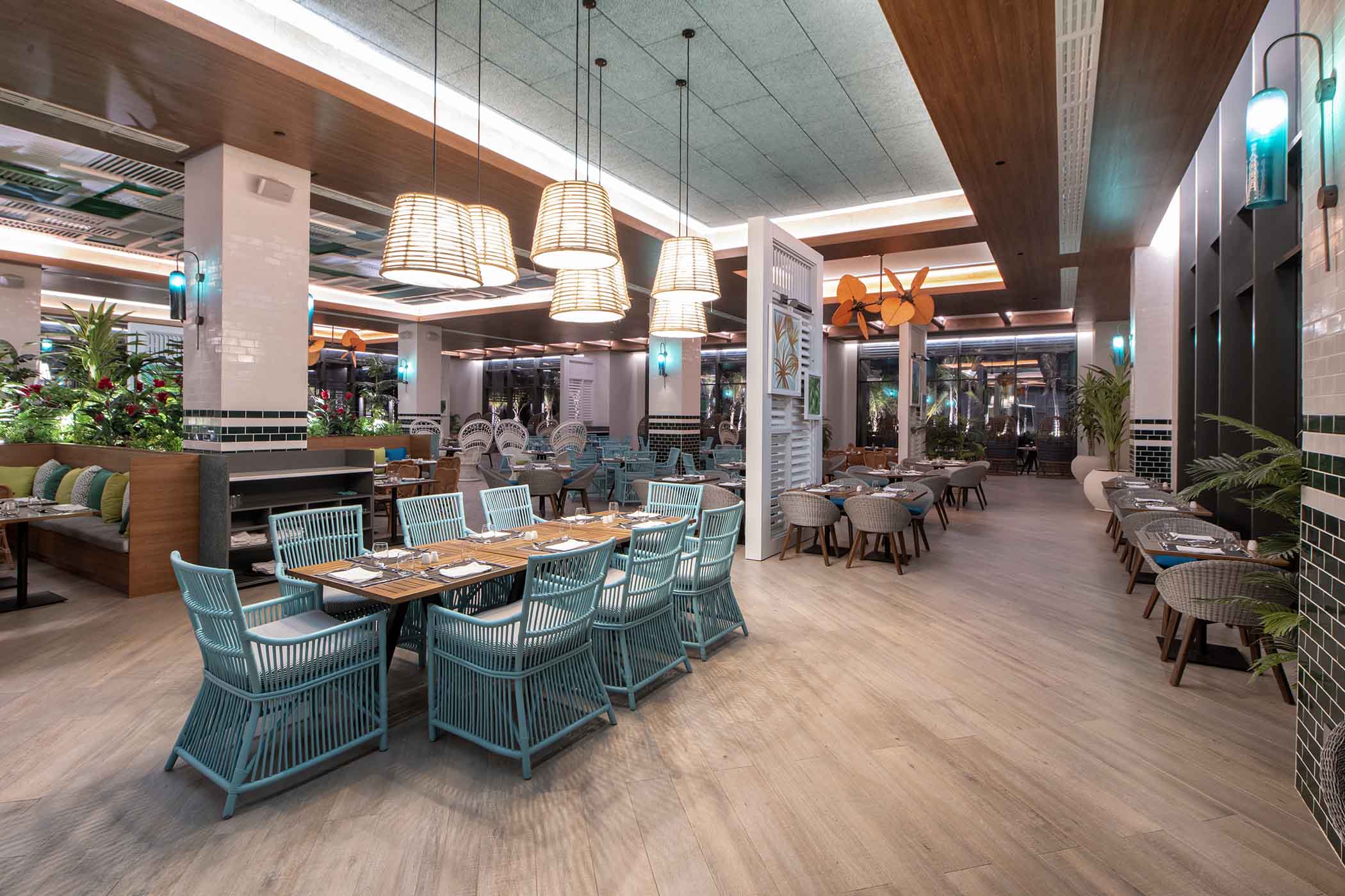 exterior caribbean buffet lopesan costa bávaro