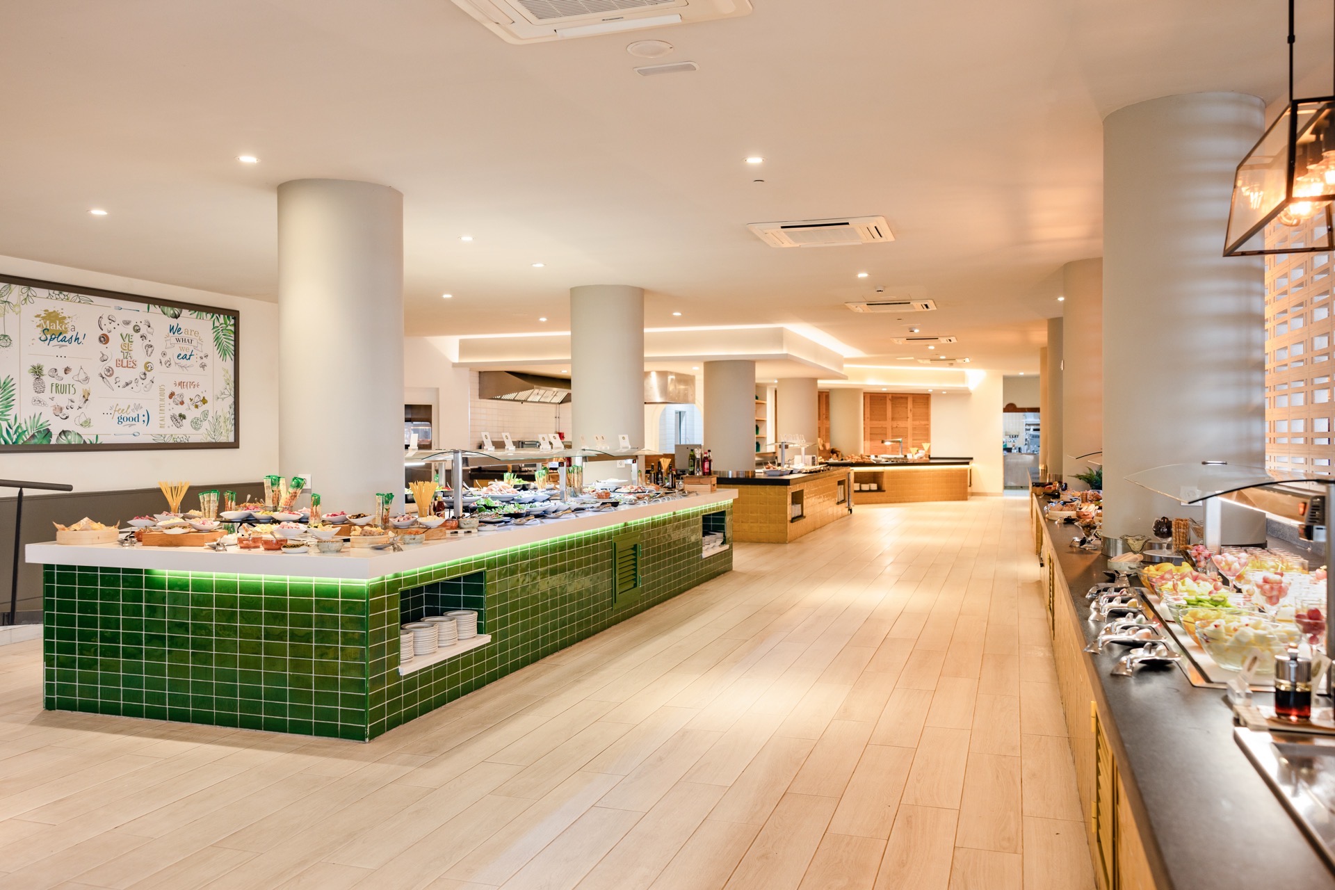 Bilder und Fotos Corallium Dunamar by Lopesan Hotels Buffetbereich