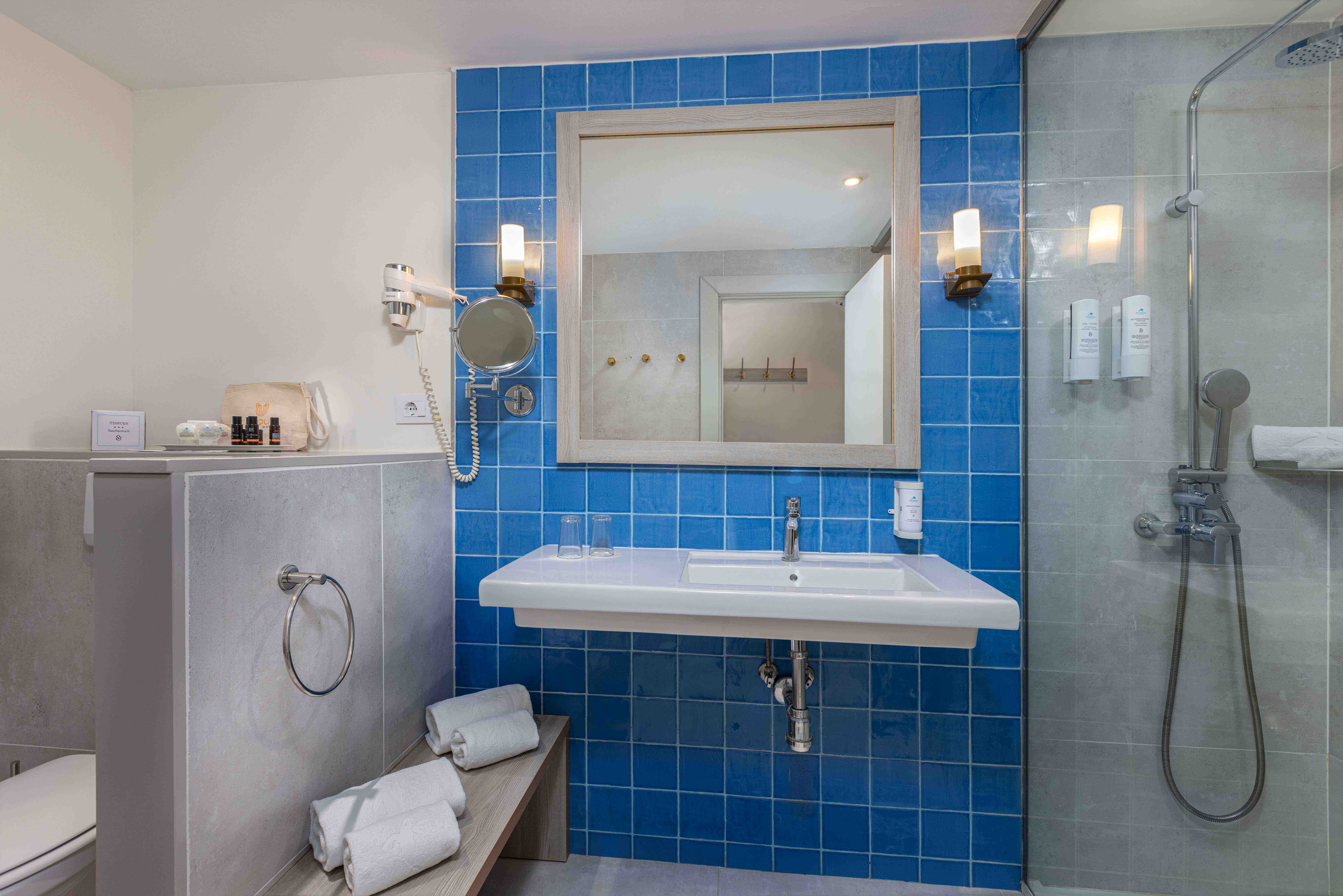 badezimmer unique superior view zimmer hotel corallium dunamar