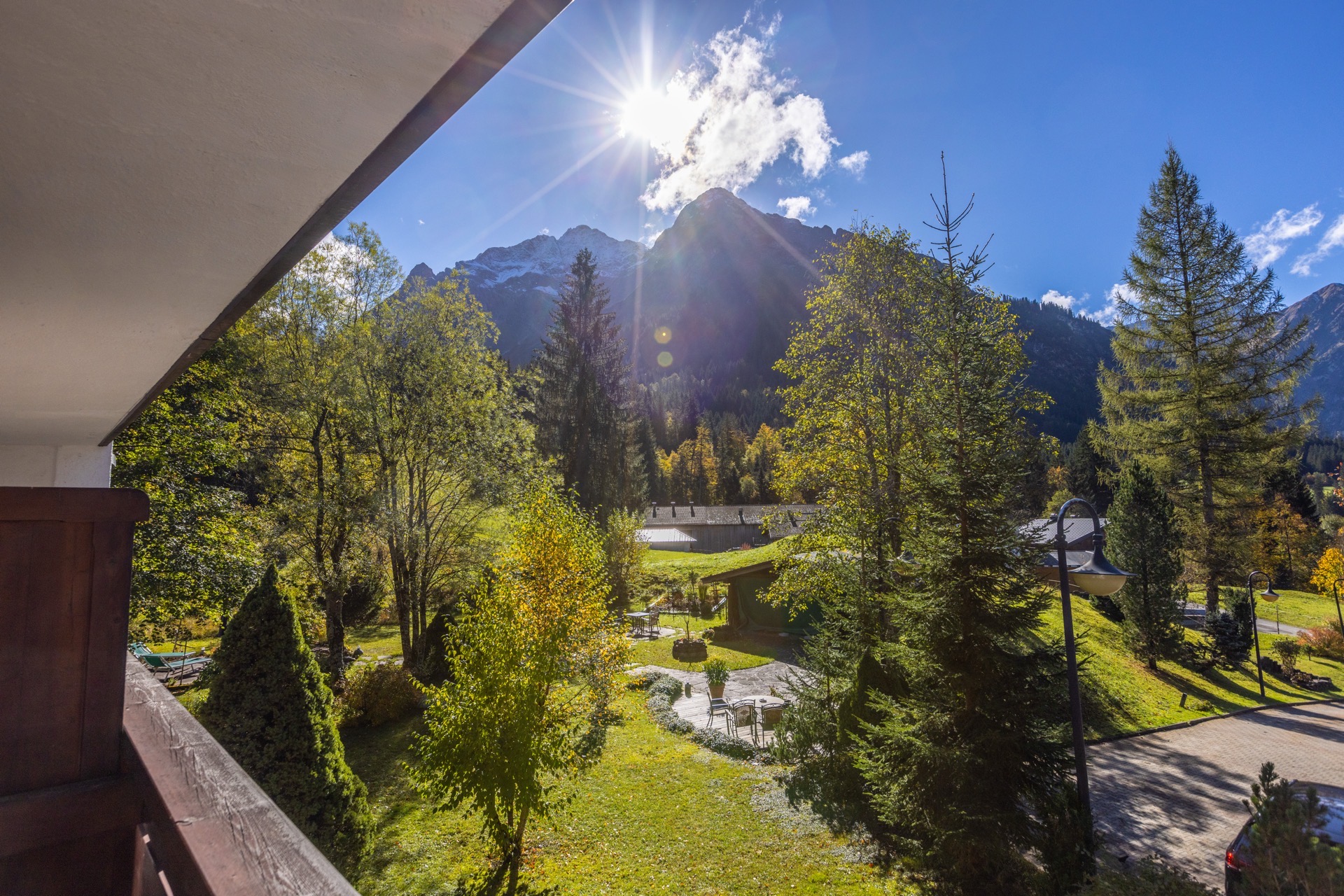 terrasse doppelzimmer zur bergseite hotel ifa alpenhof wildental
