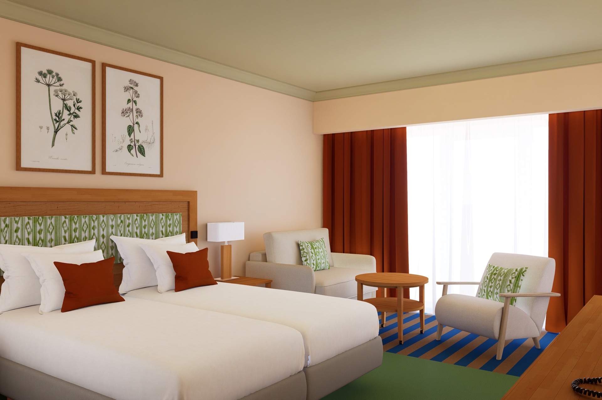 entrada habitación doble estándar hotel ifa graal-müritz