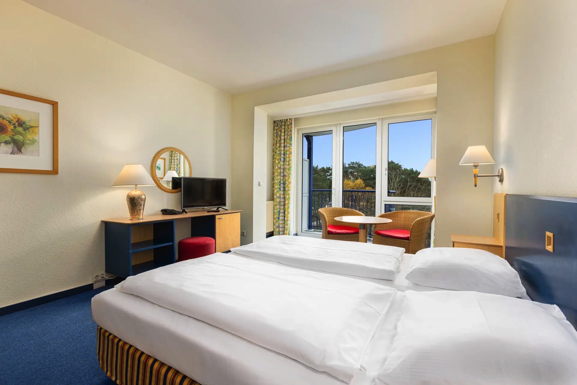 cama apartamento 1 dormitorio hotel ifa rügen