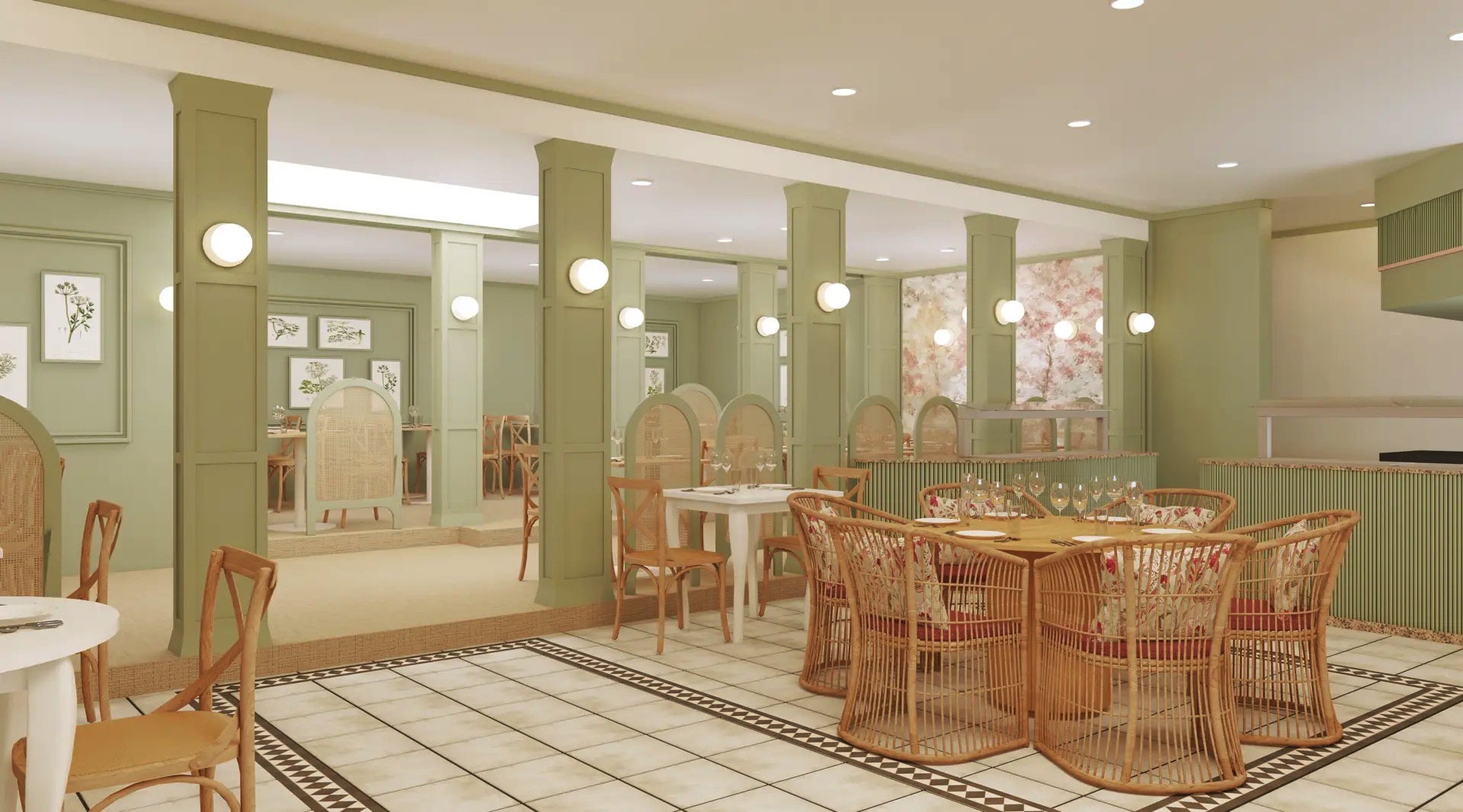 Speisesaal im Lopesan Hotel Vogtland