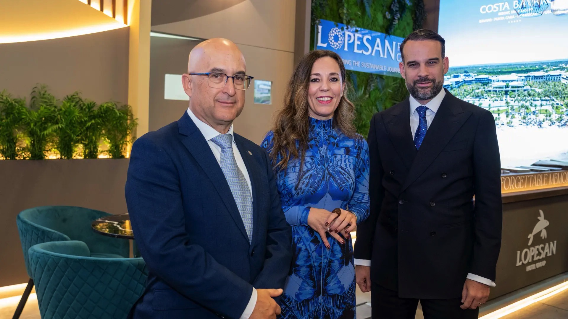 Lopesan presenta a autoridades plan de desarrollo sostenible ITB 2025