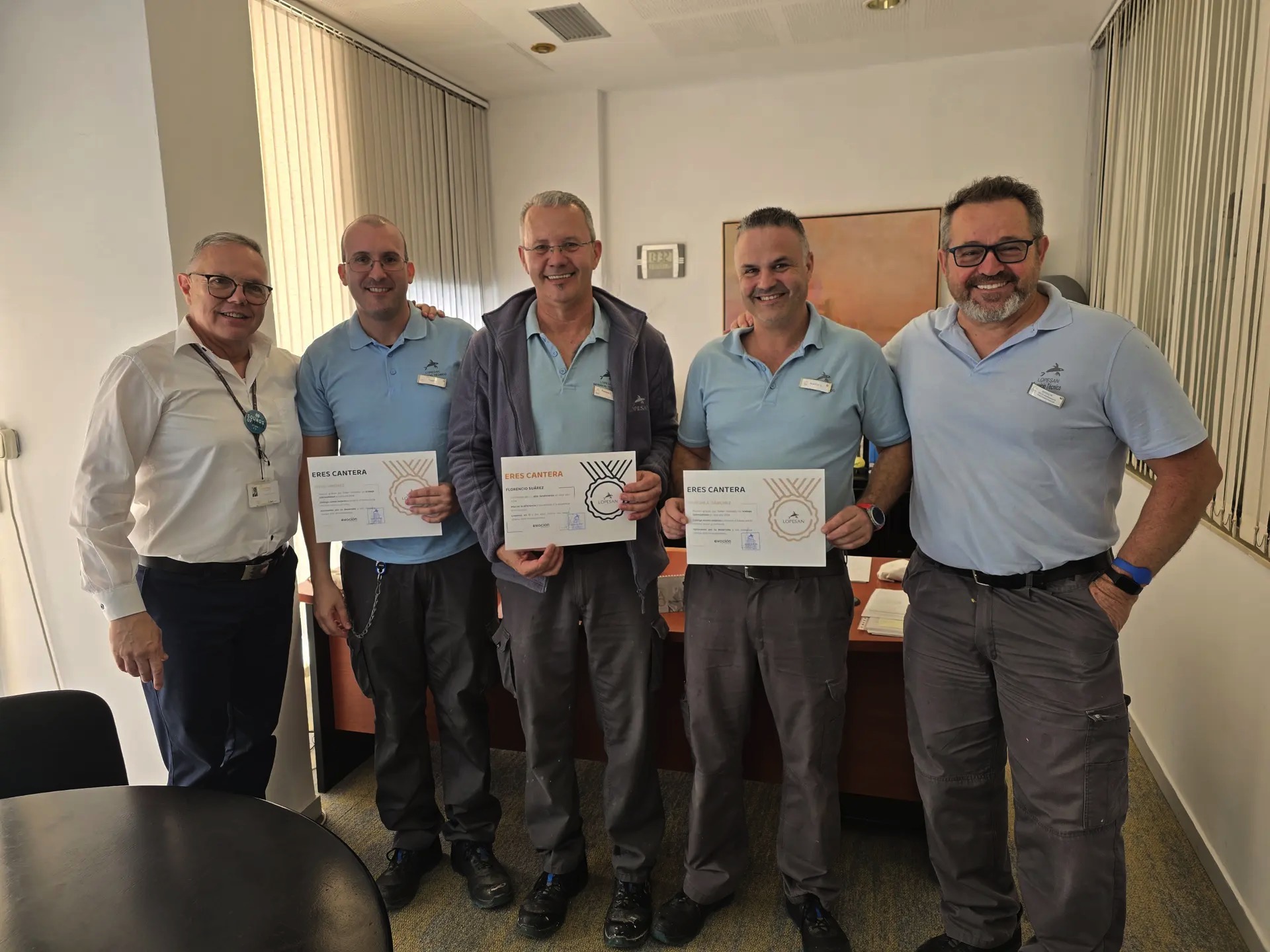 Lopesan reconoce a 260 trabajadores con una bonificación