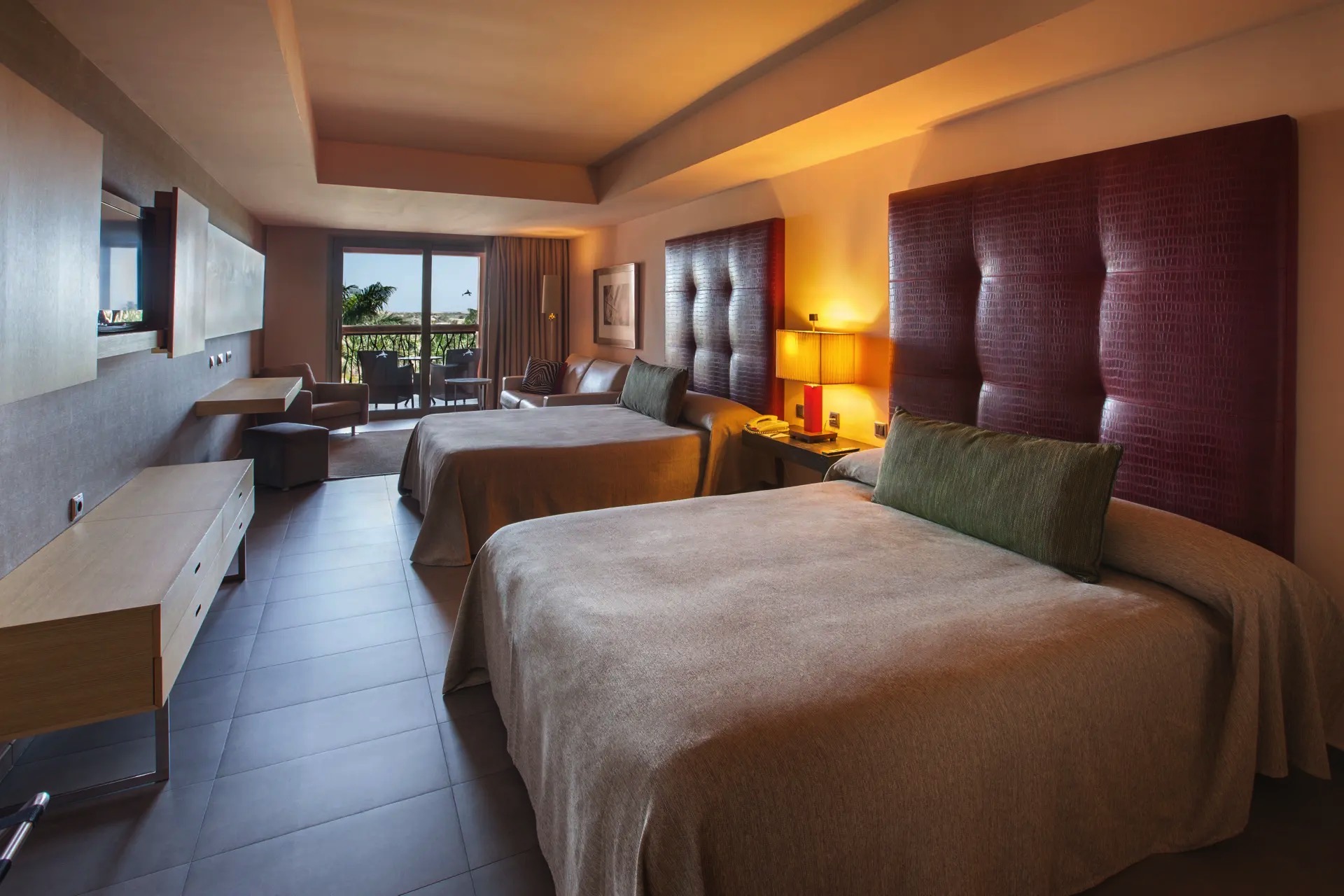 habitación doble familiar lopesan baobab