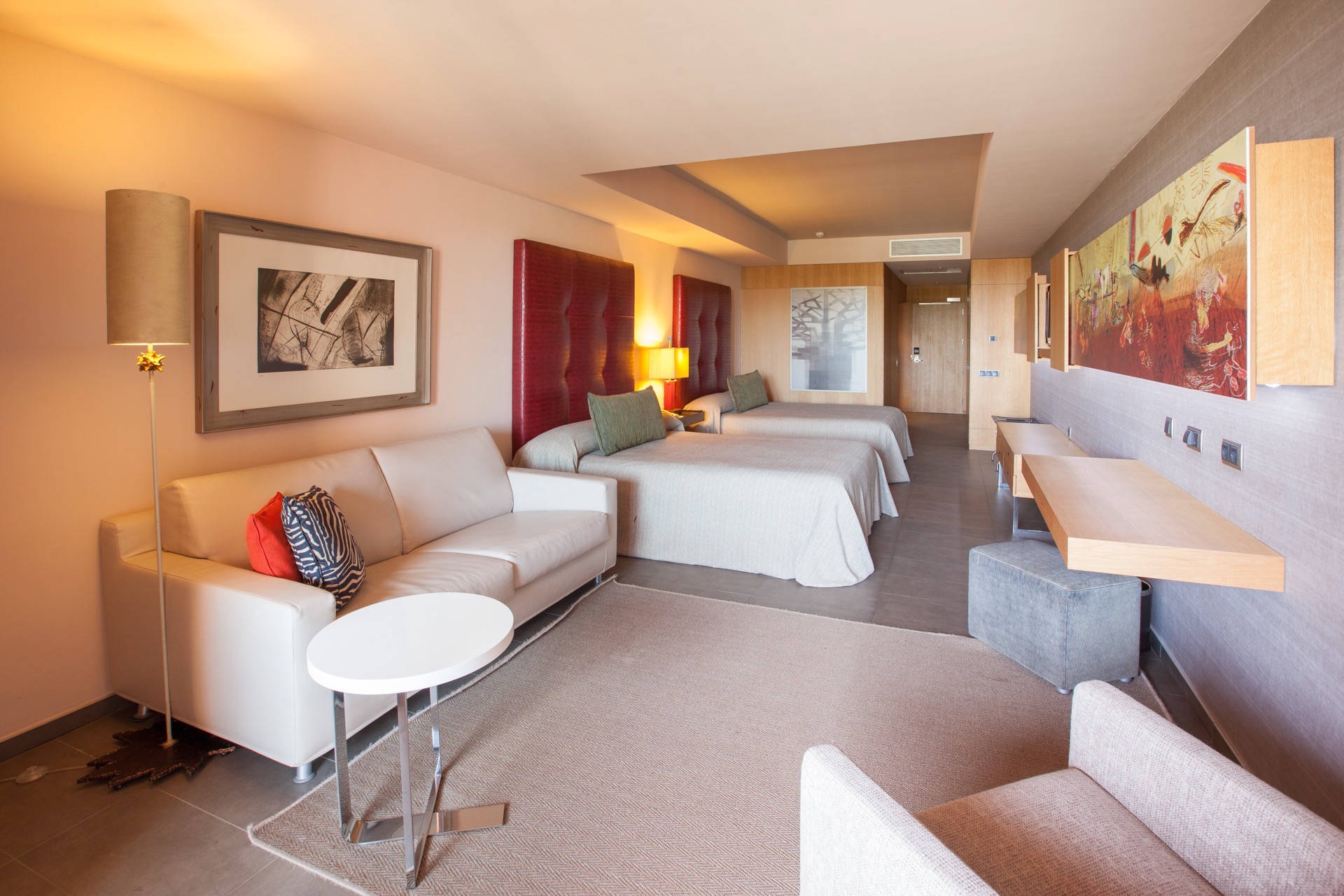 fotos terrassen familienzimmer hotel lopesan baobab