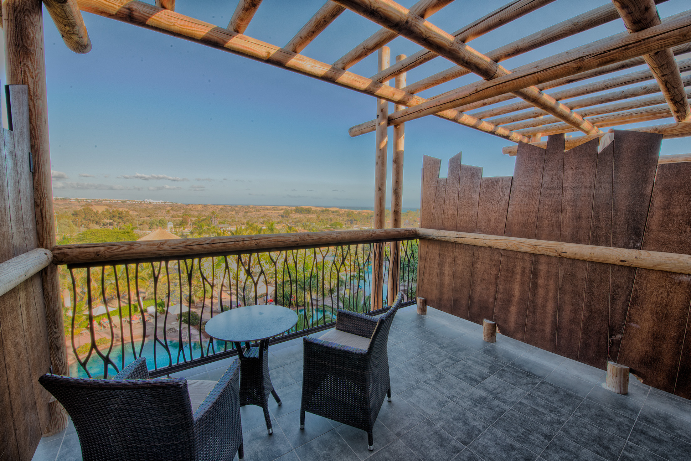 photos terraces superior double room view hotel lopesan baobab