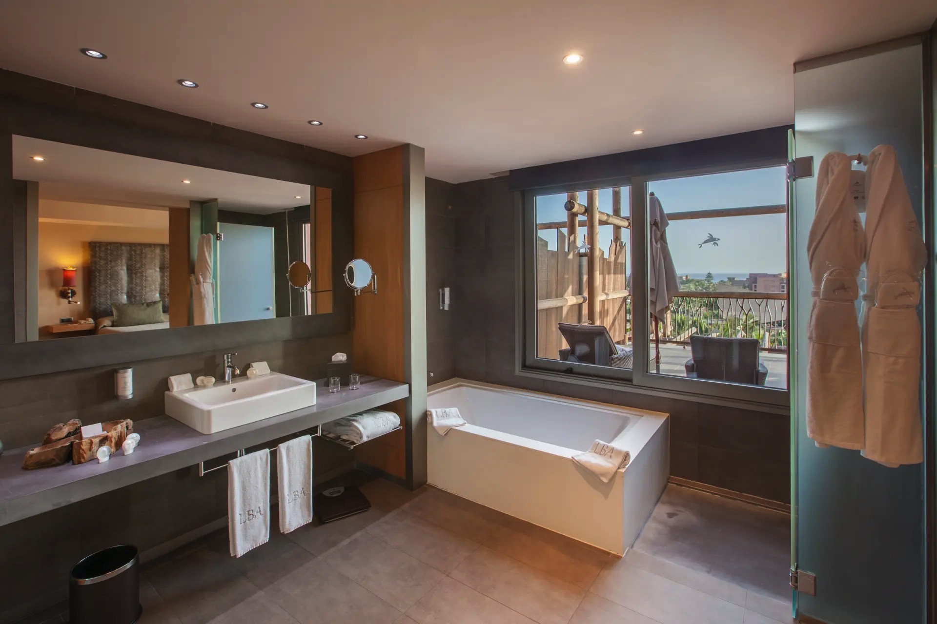 fotos badezimmer superior doppelzimmer hotel lopesan baobab