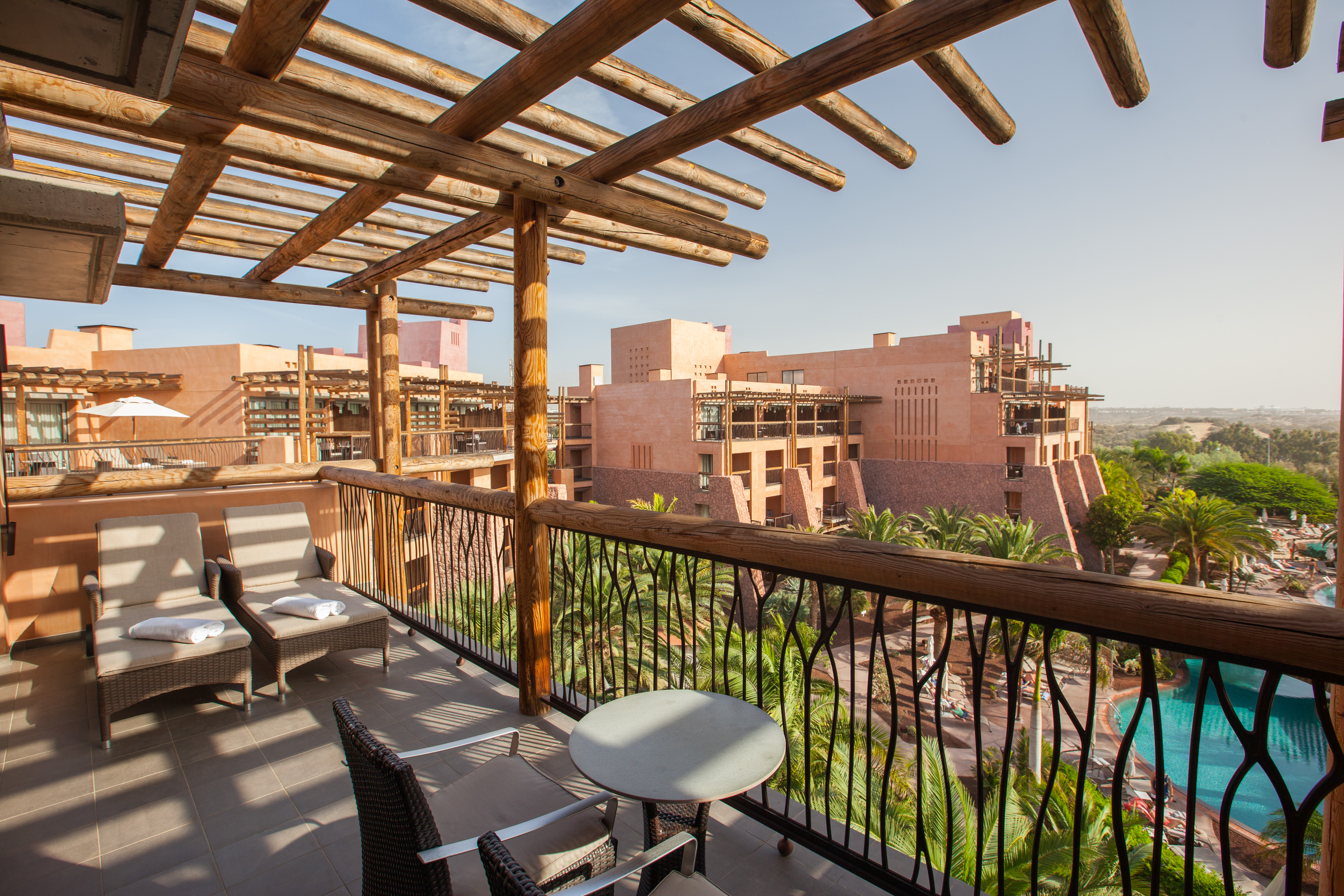photos terrace junior suite rooms hotel lopesan baobab