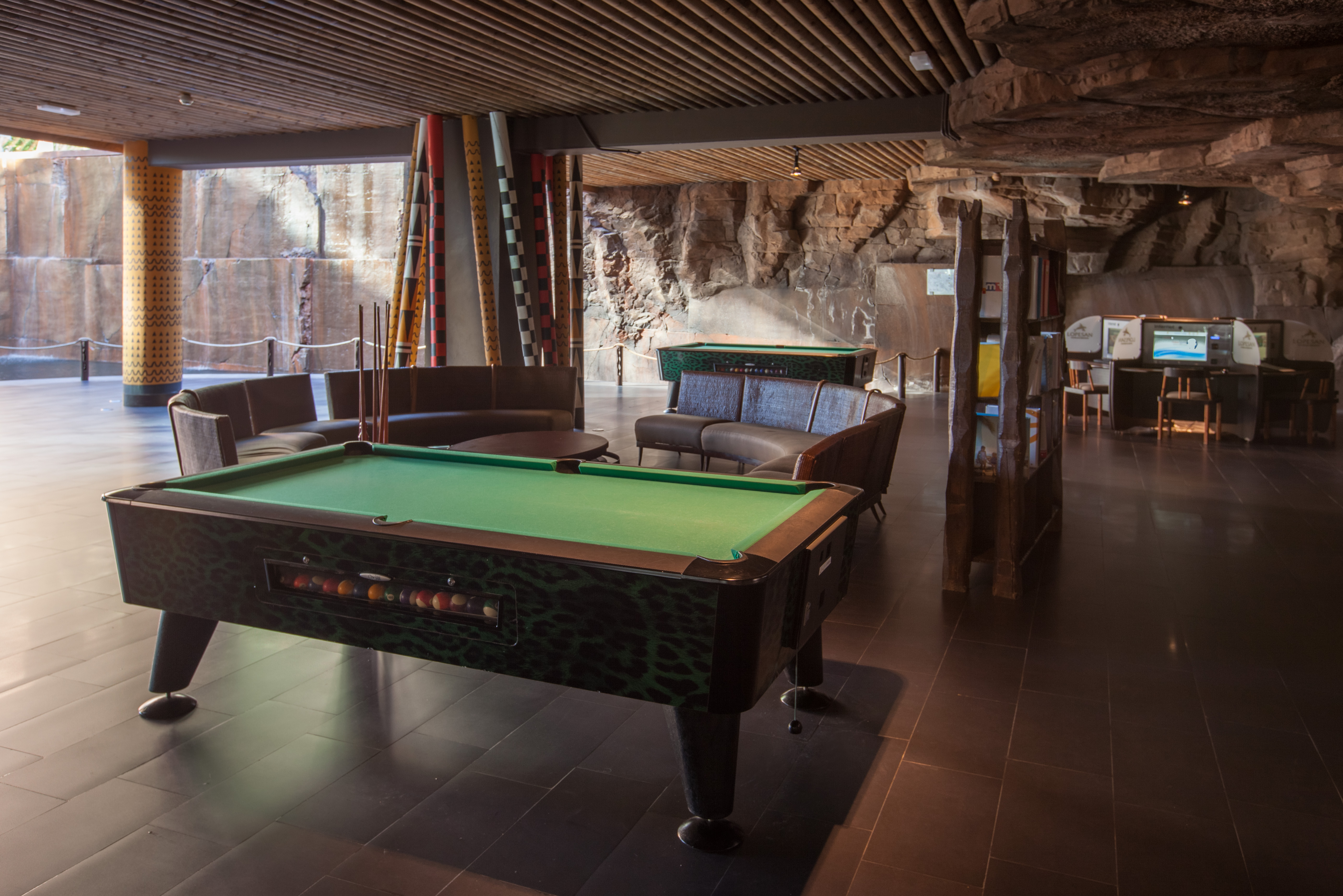 billiards at hotel baobab photos