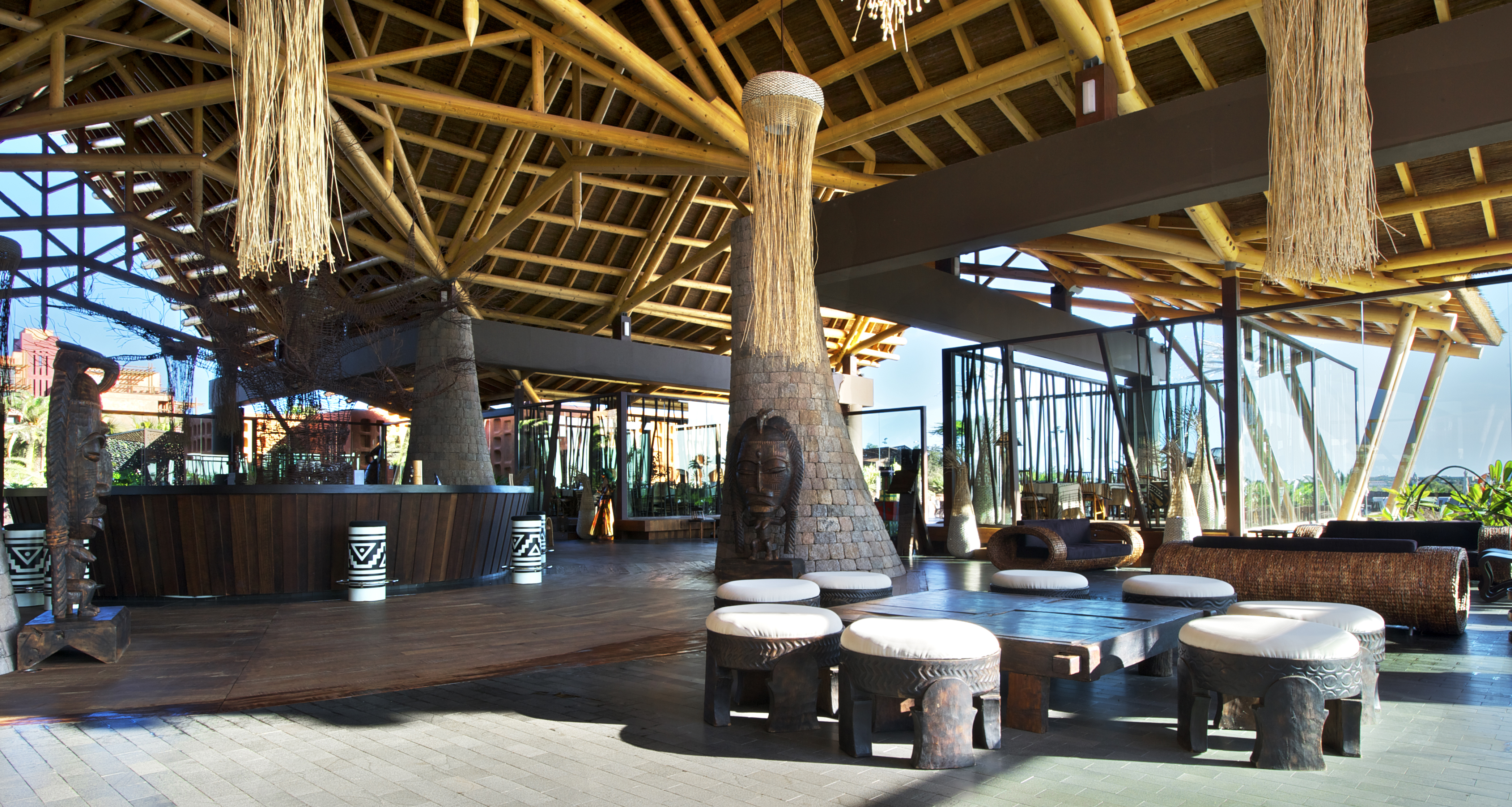 photos lobby hotel lopesan baobab