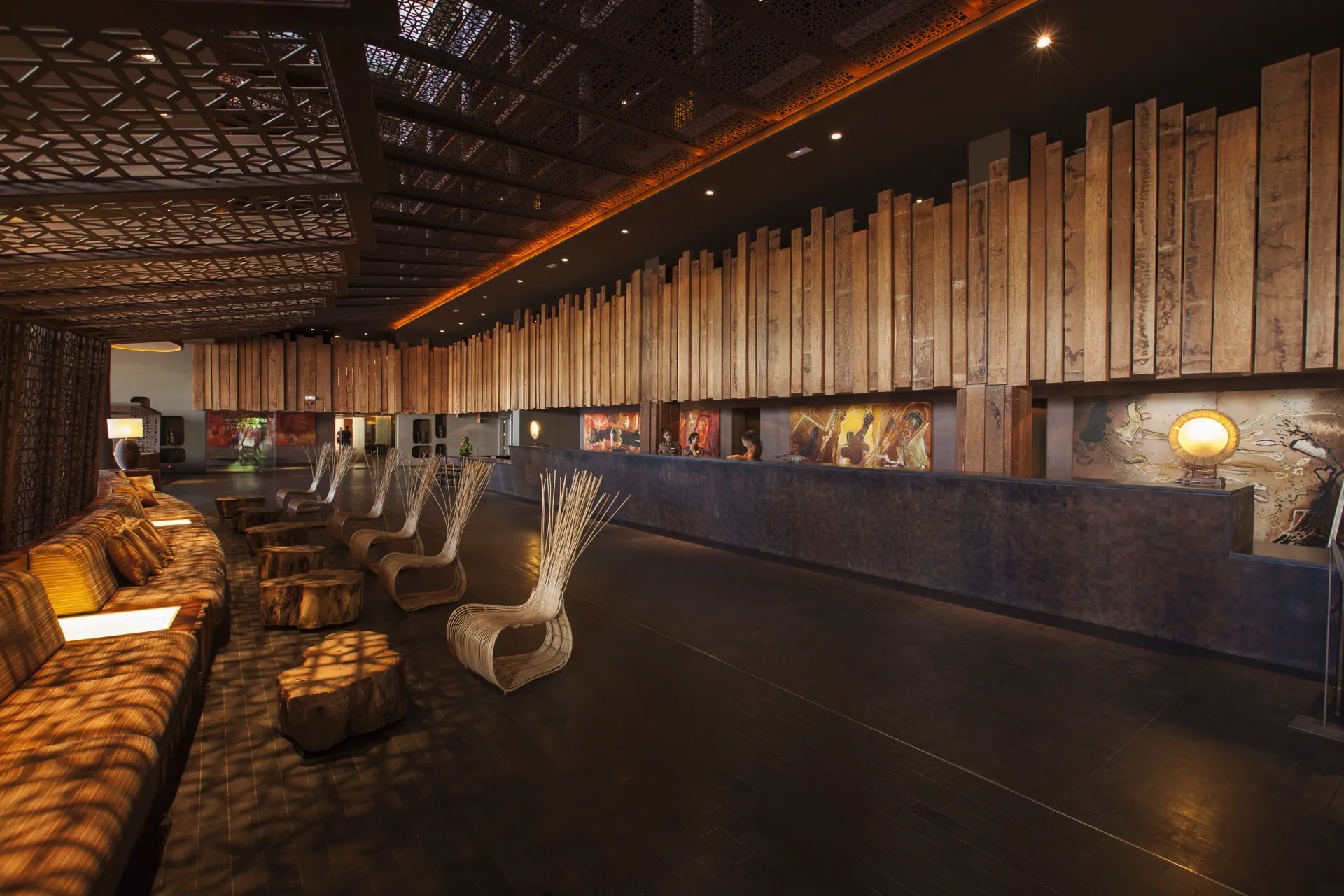 fotos rezeption hotel lopesan baobab