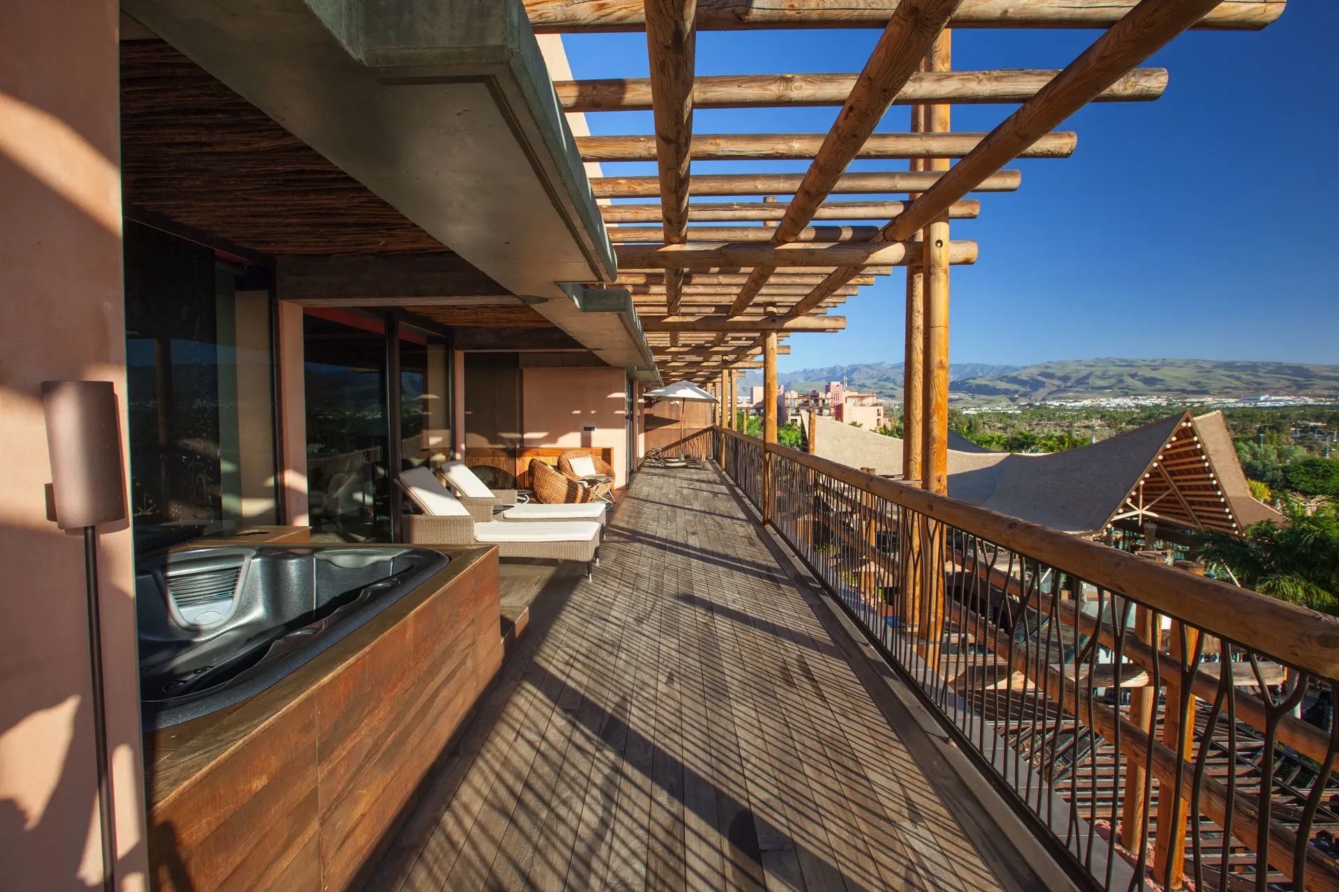 fotos terrasse royal suite zimmer hotel lopesan baobab