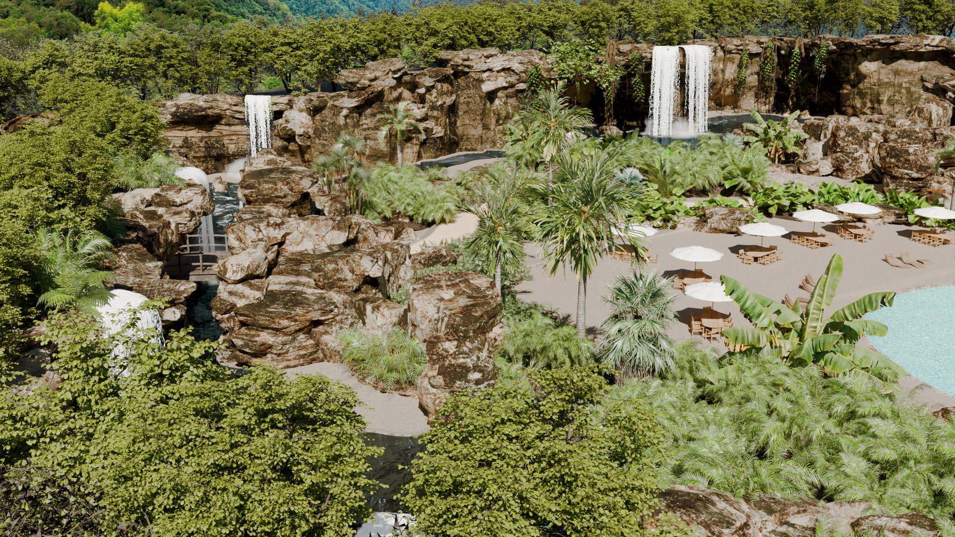 Poolblick Lopesan Caoba Lagoon Resort