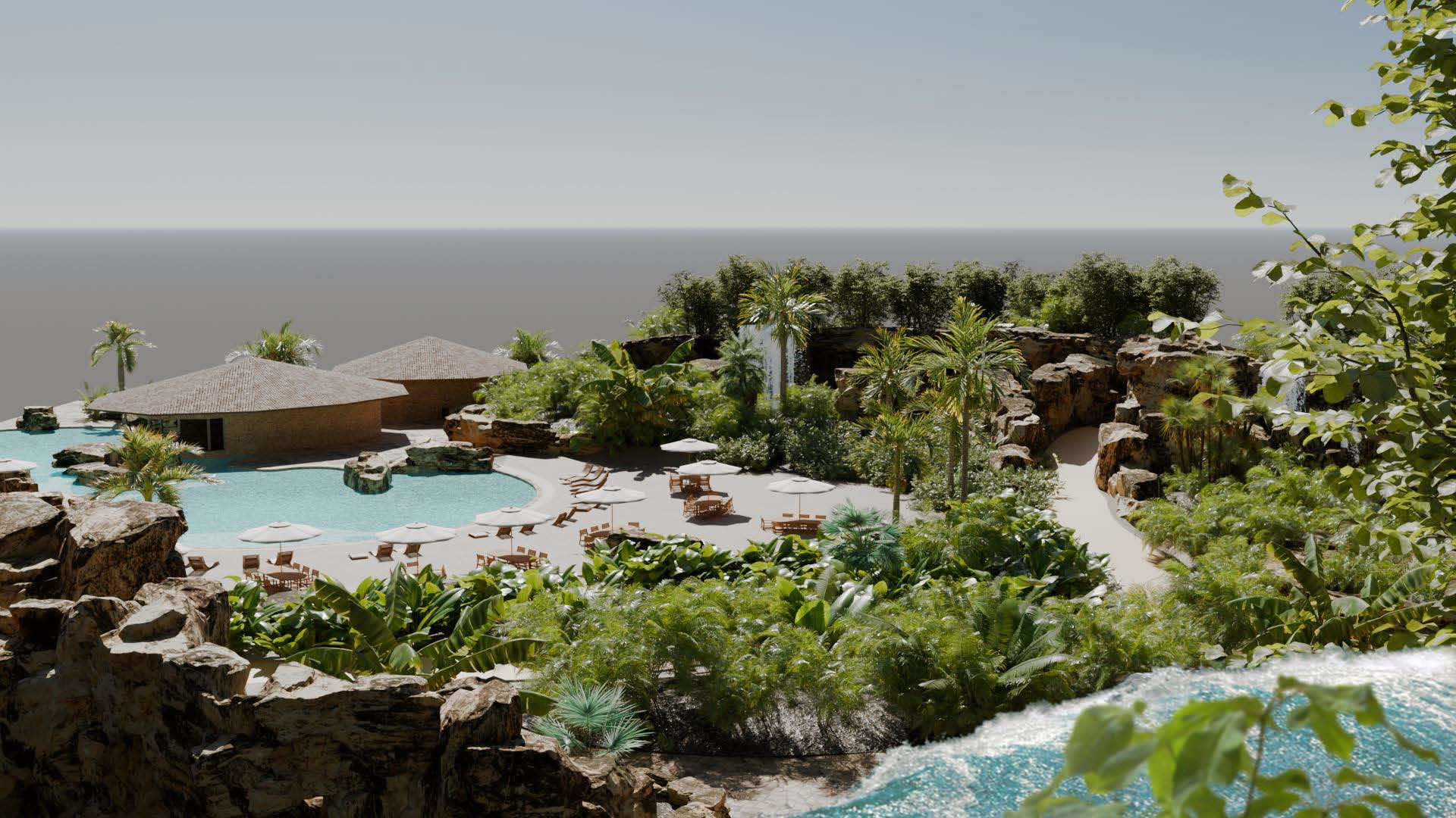 Hauptfamilienpool Lopesan Caoba Lagoon