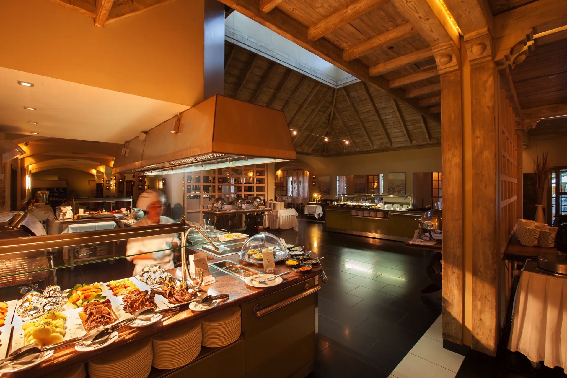 küche la plaza buffet villa del conde