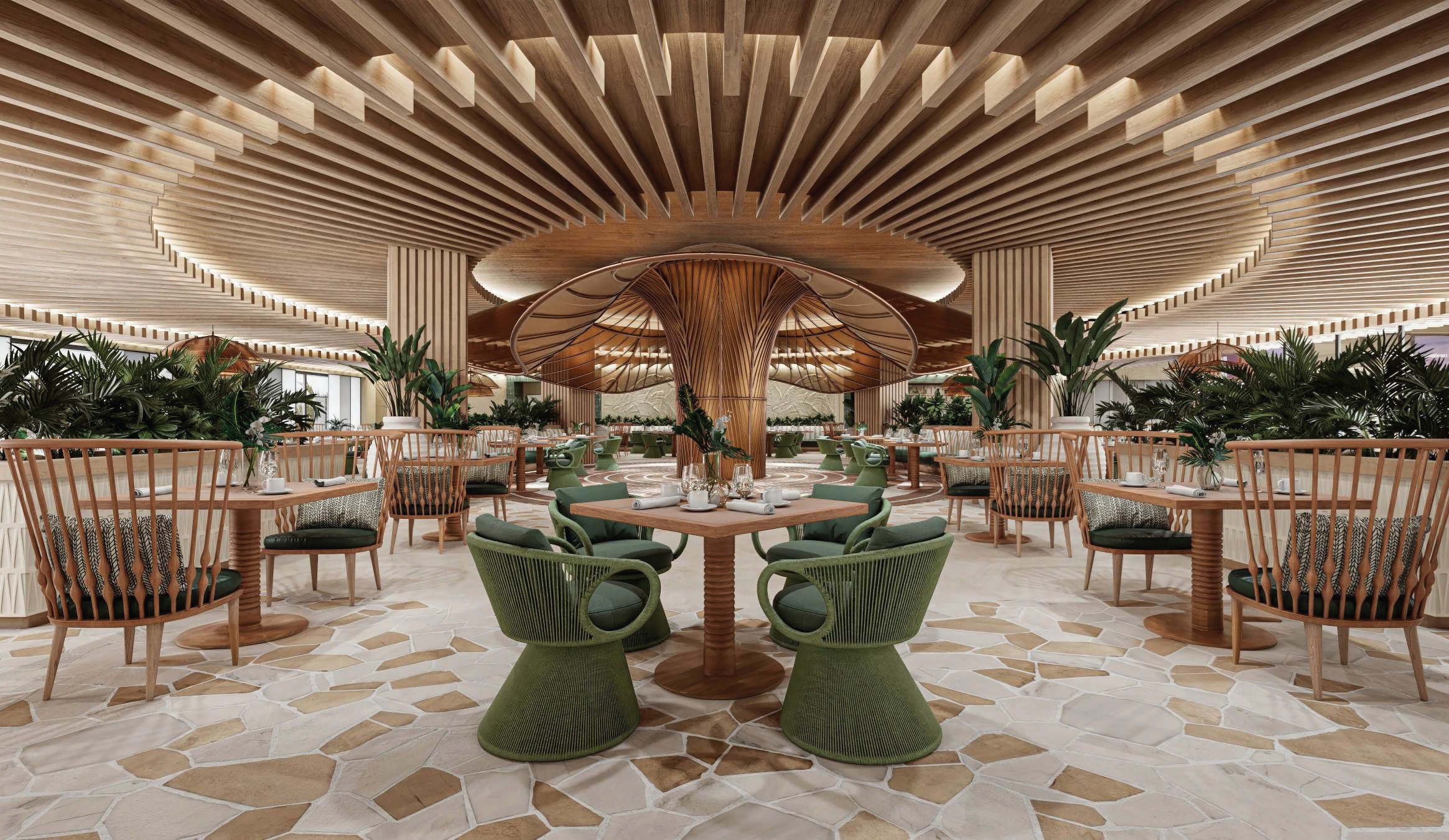 Buffetrestaurant Pavilion Lopesan Serenity Bay