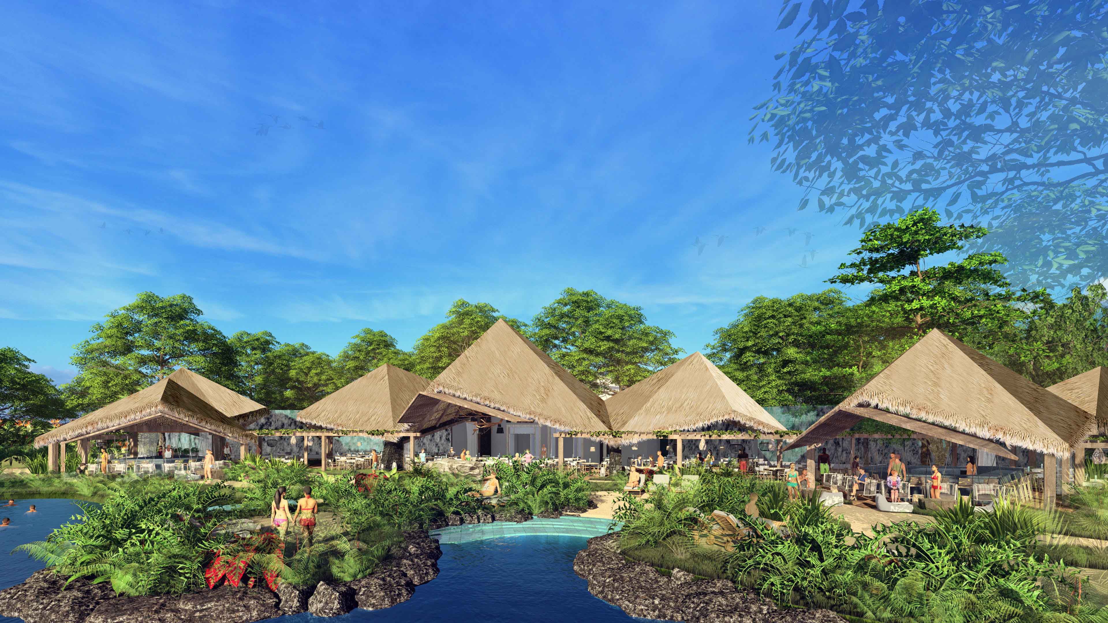 Lagoon Pool Club mit Infinity-Pool im Lopesan Caoba Lagoon