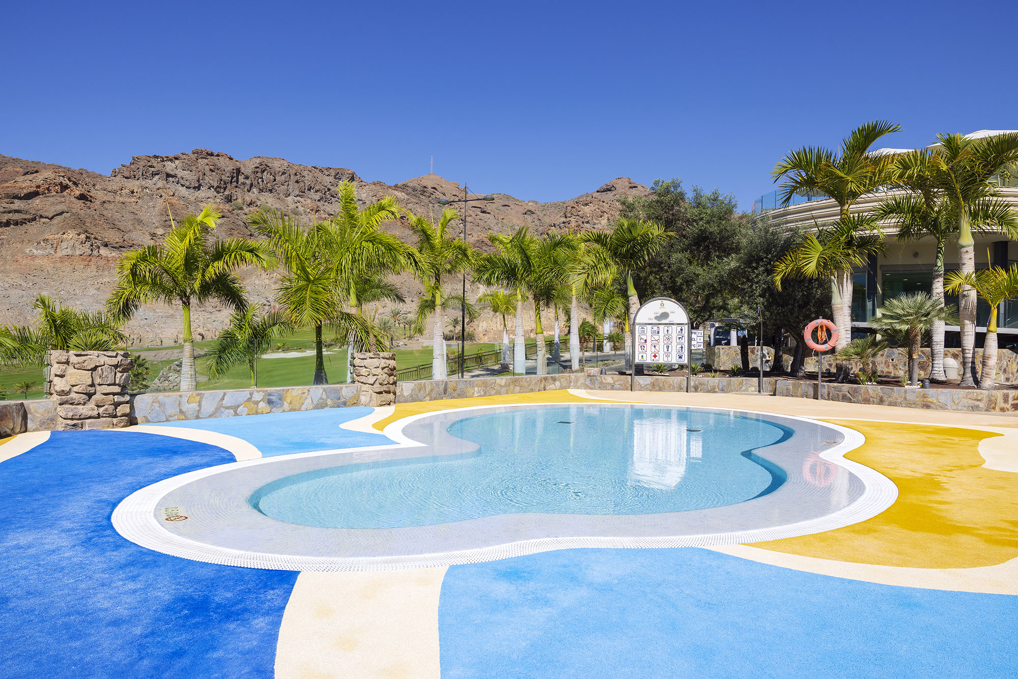 Familienpool Hotel mogan gran canaria