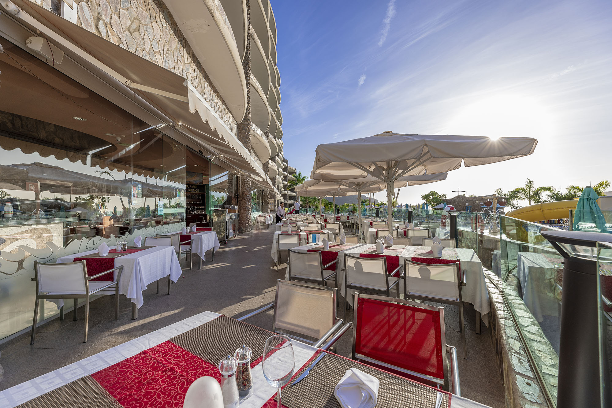 Restaurant La Cascada direkt am Strand Gran Canaria