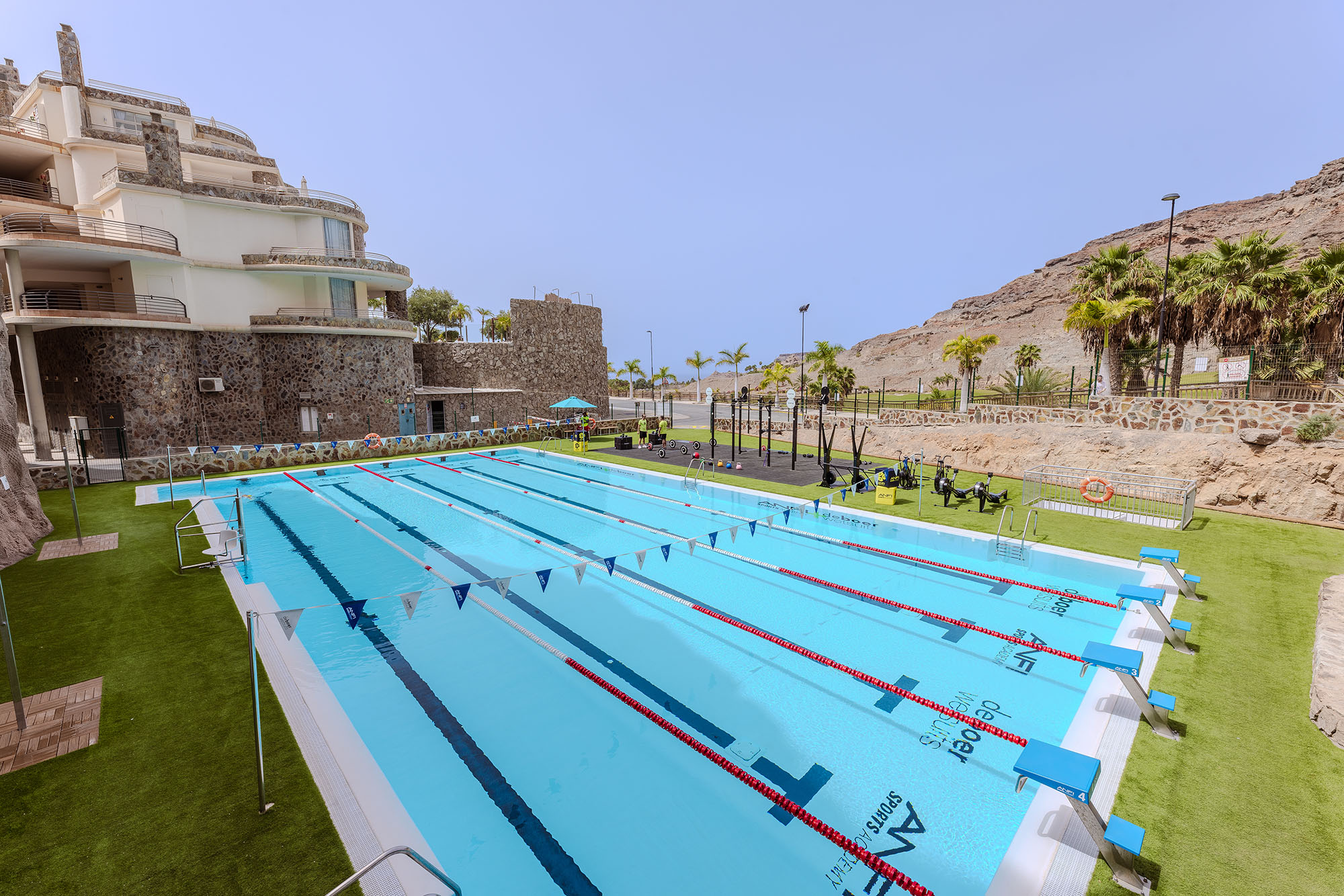 Semi-olympic pool hotel Mogan Anfi Emerald Club