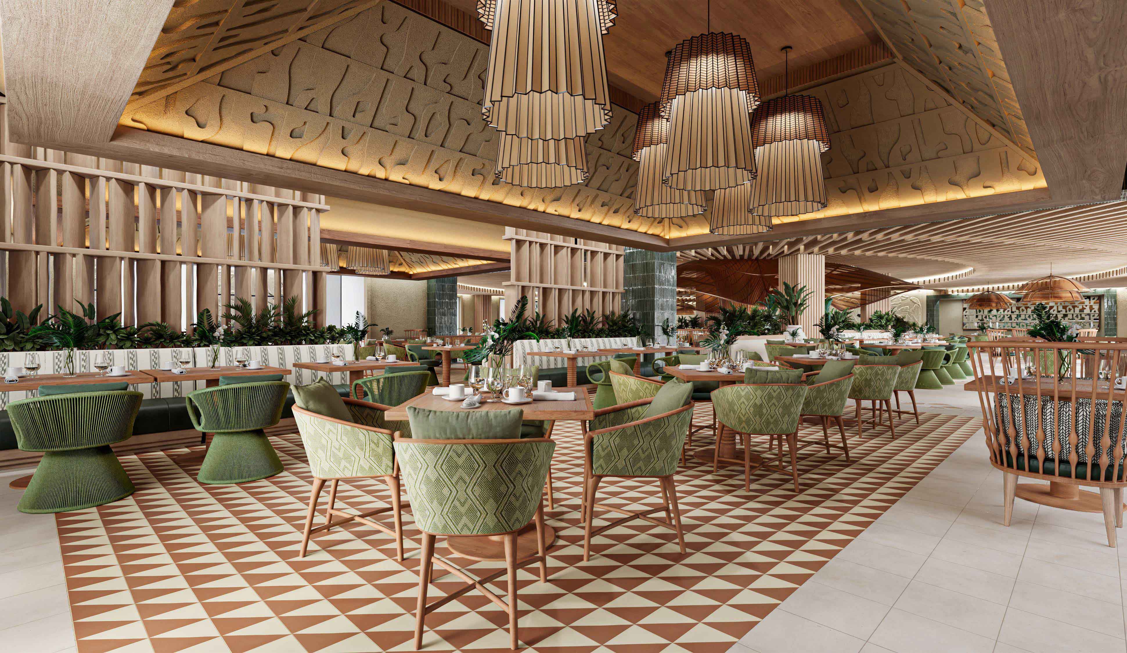 Pavillon Buffet mit internationaler Küche im Lopesan Splash Cove