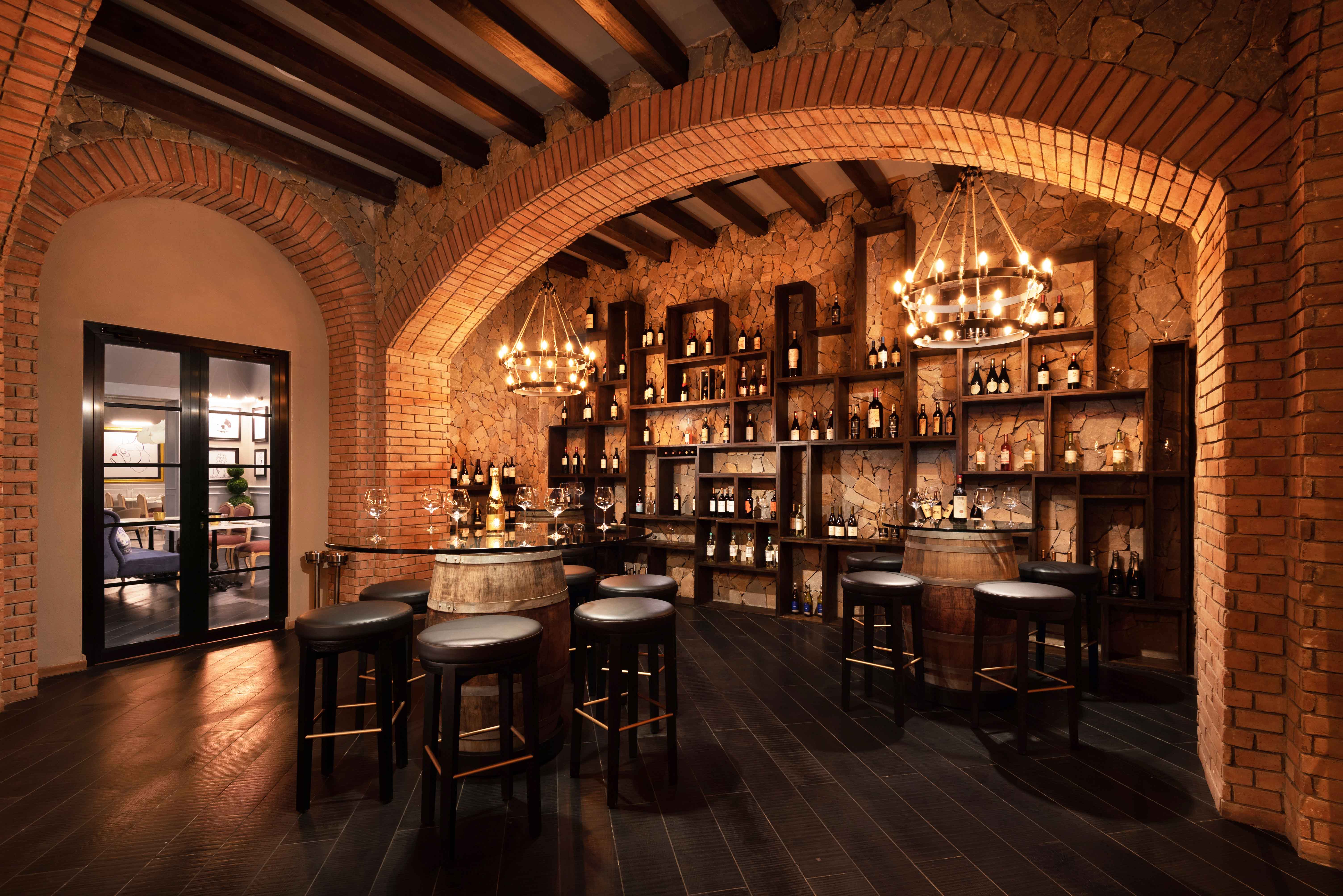 Private wine cellar at Baco Wine Cellar Lopesan Splash Cove