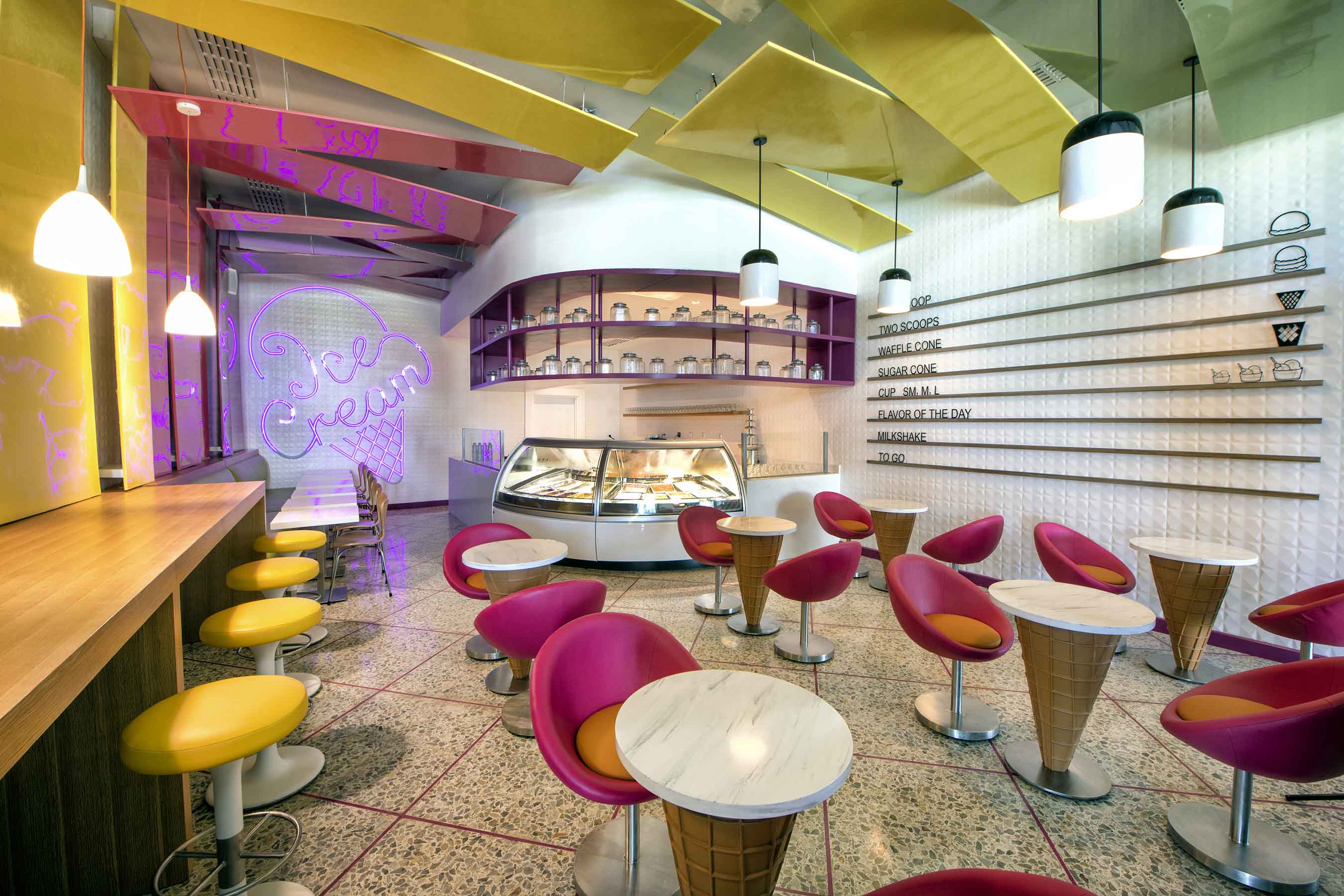 Artisanal flavors at Iceberg Ice Cream Shop Lopesan Splash Cove