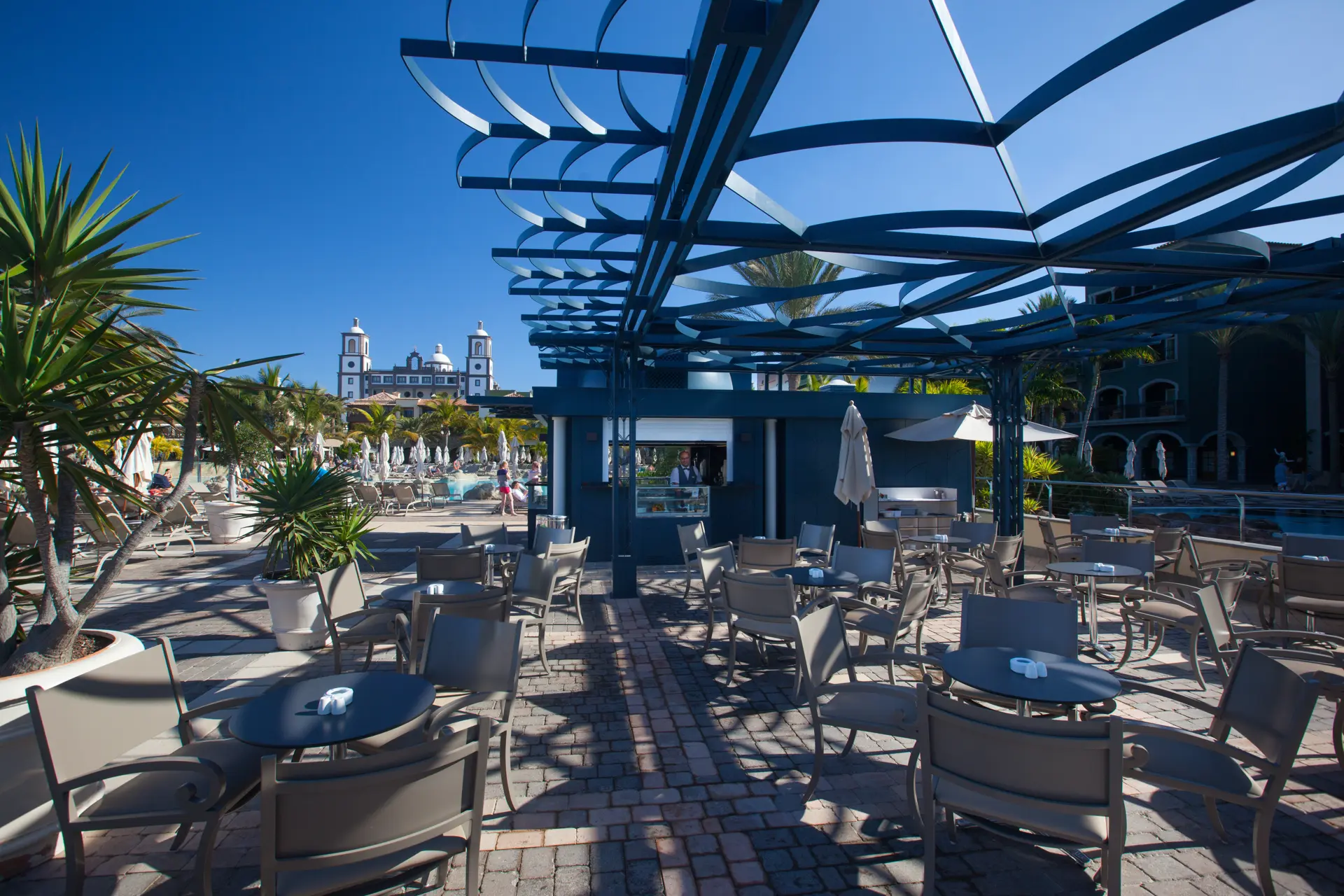 rooftop photos hotel lopesan villa del conde
