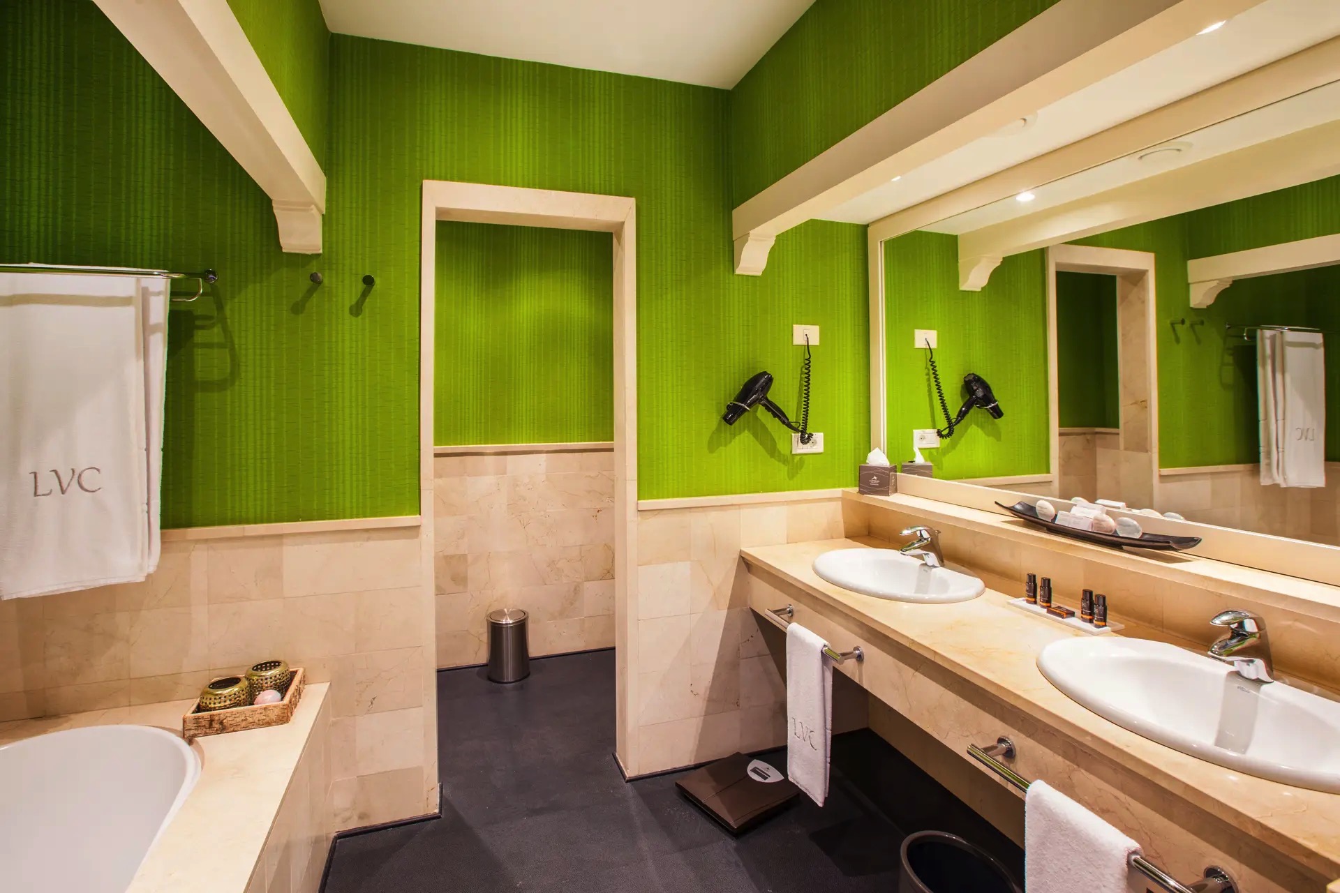 imágenes y fotos baño habitación doble deluxe hotel lopesan villa del conde