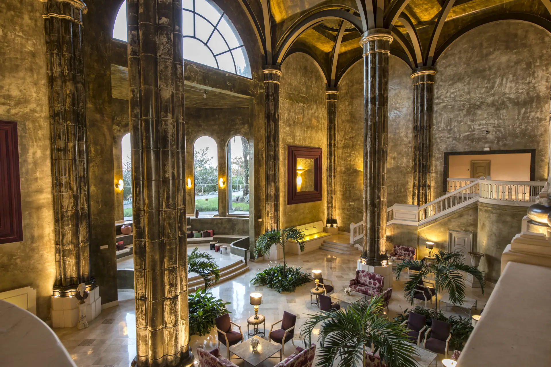 picture gallery reception area lopesan villa del conde resort & thalasso