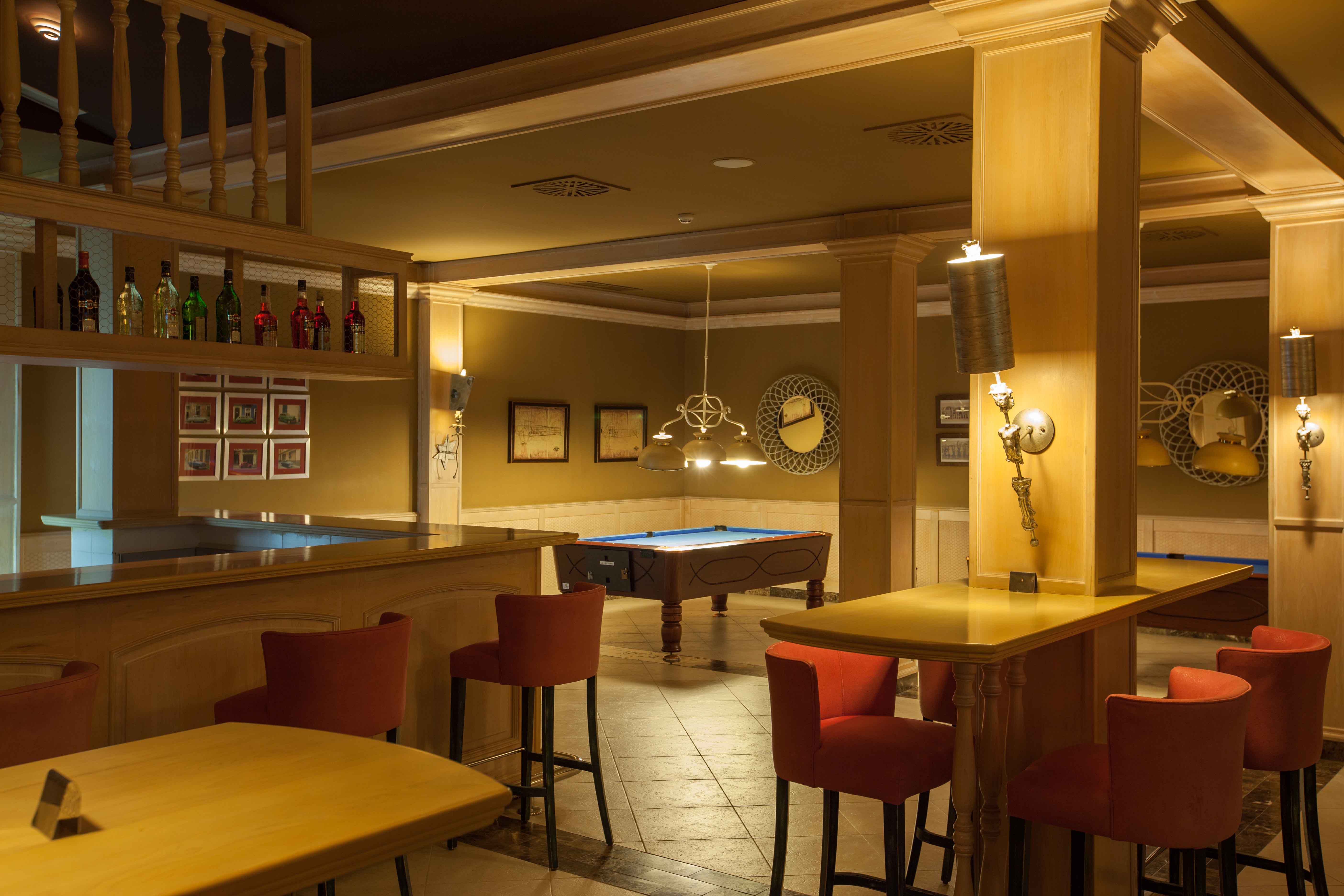 lopesan villa del conde resort & thalasso billiards bars area