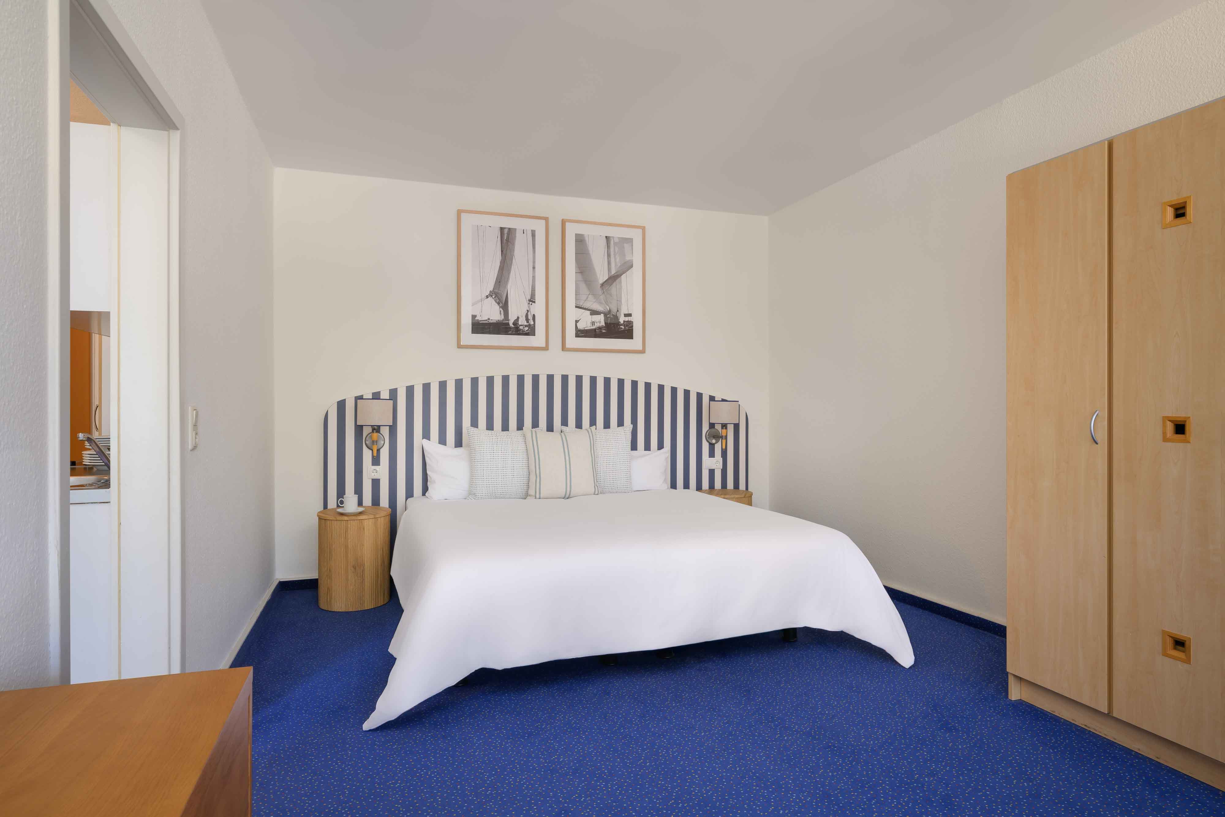 bed apartment 2 bedrooms ifa rügen hotel
