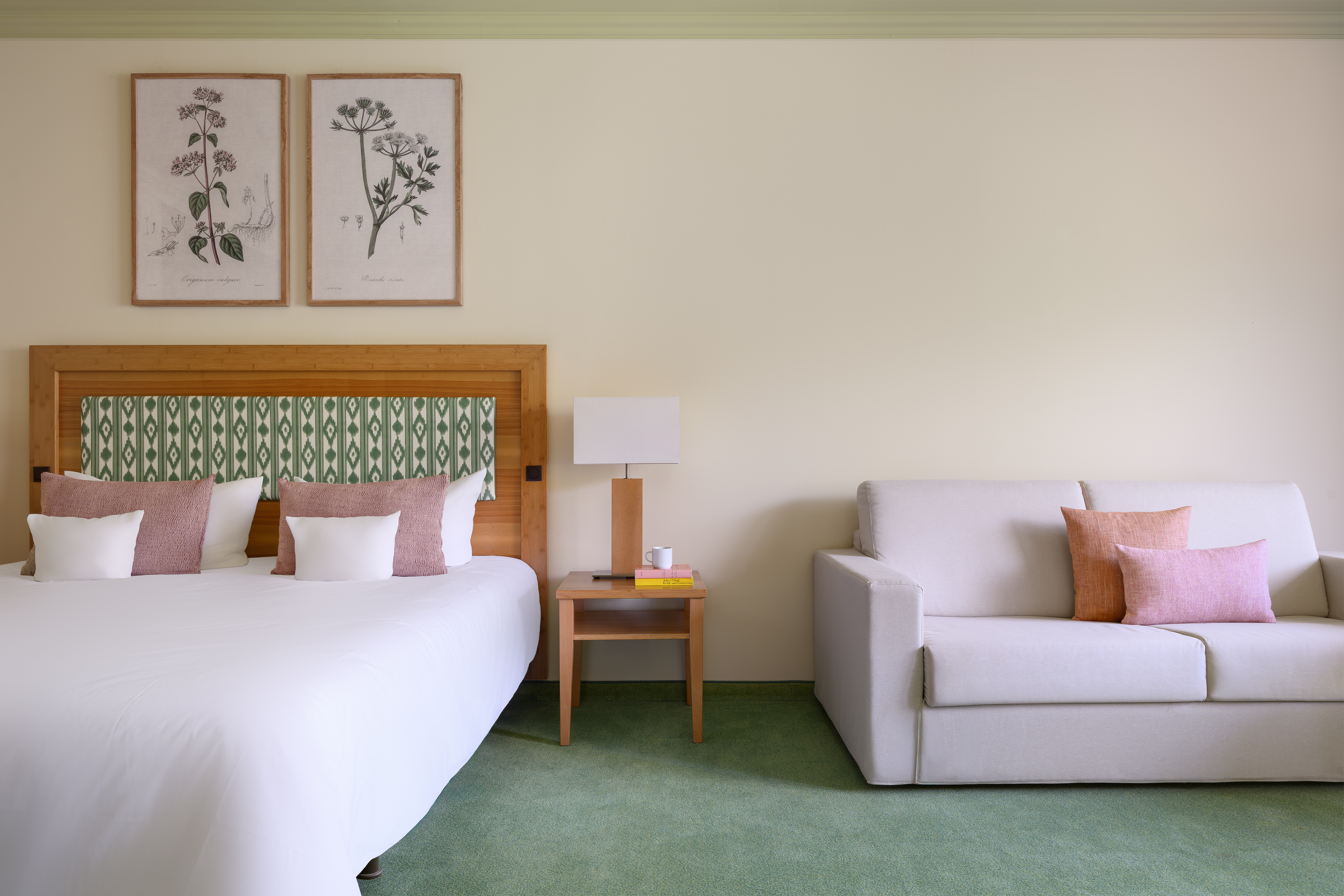cama habitación doble superior hotel ifa graal-müritz