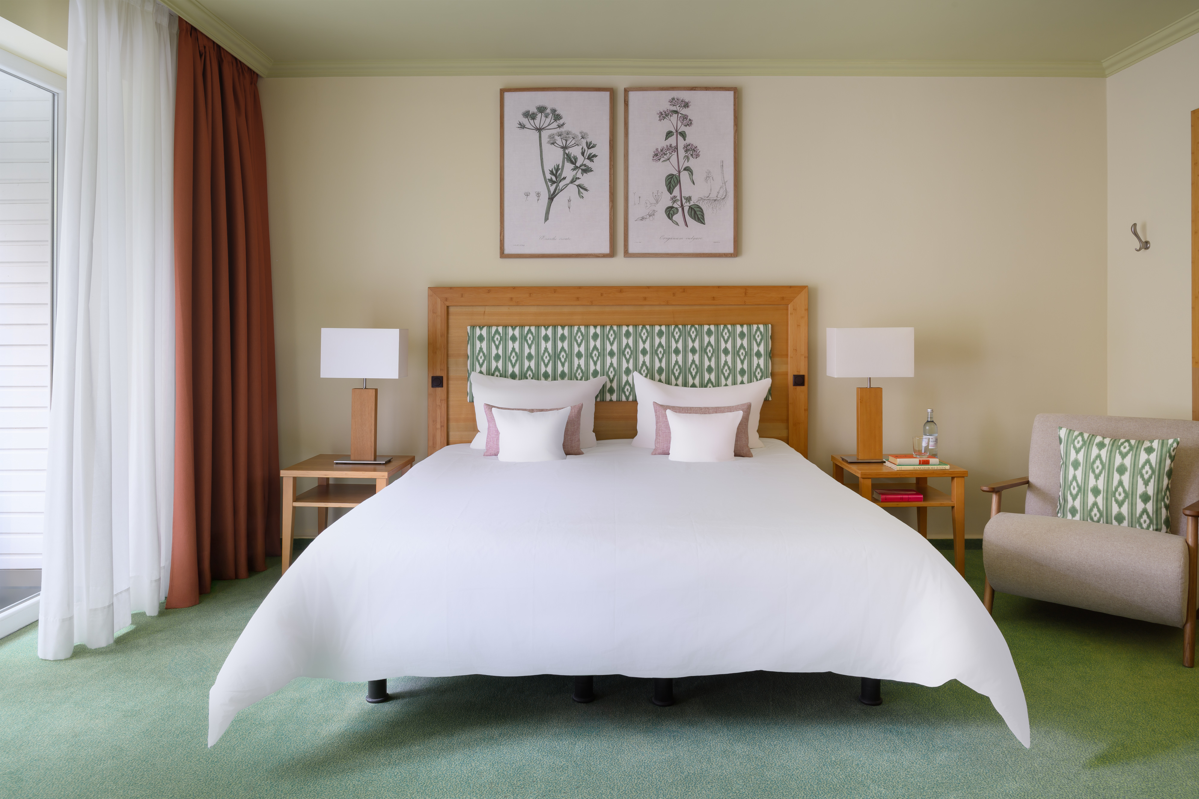 cama habitación doble superior confort hotel ifa graal-muritz