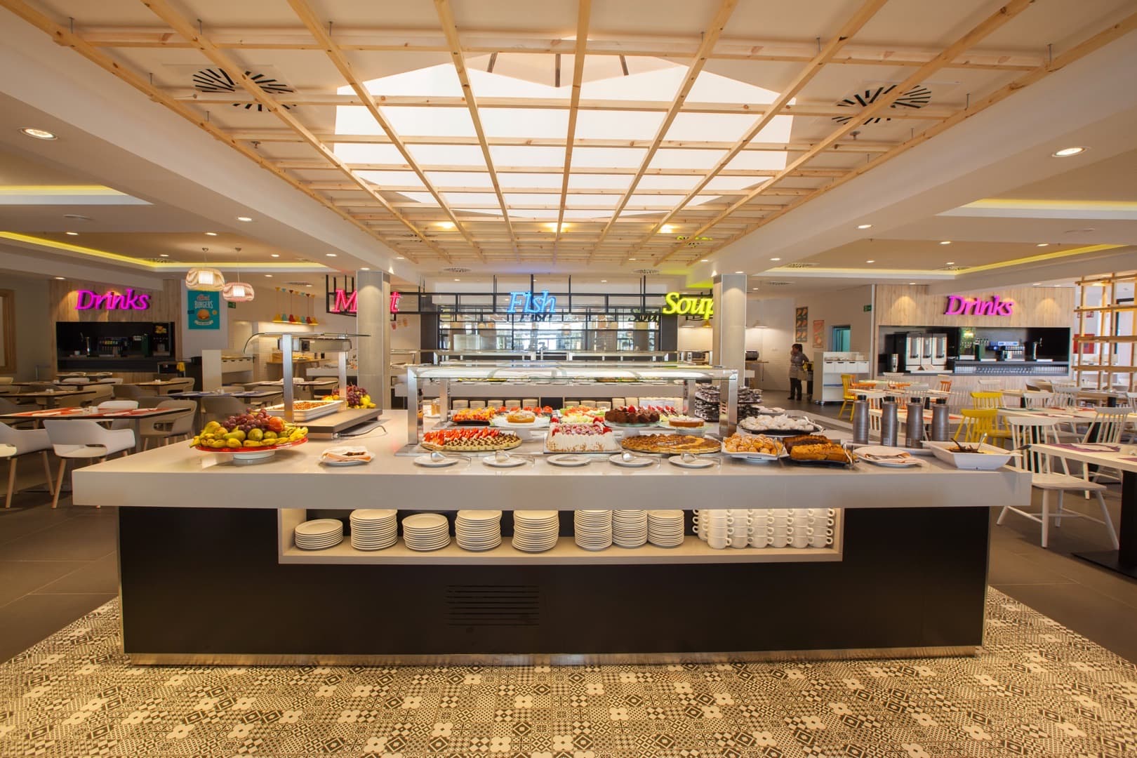 buffet area images and photos abora continental by lopesan hotels