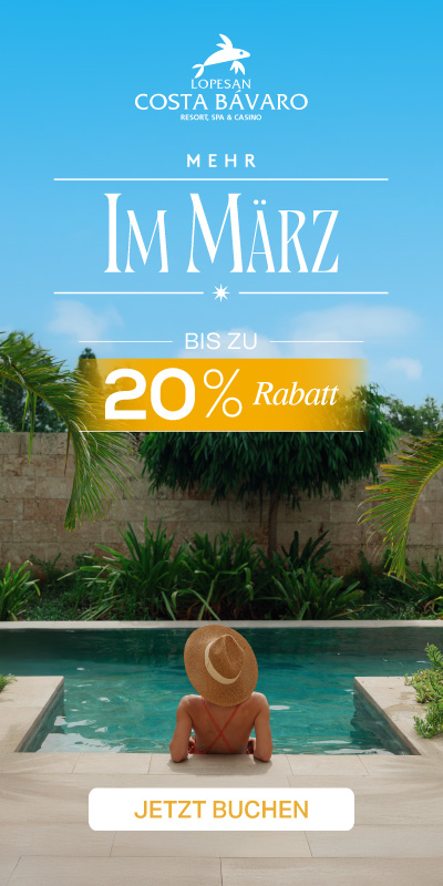  Mehr Im März im Lopesan Costa Bávaro. 